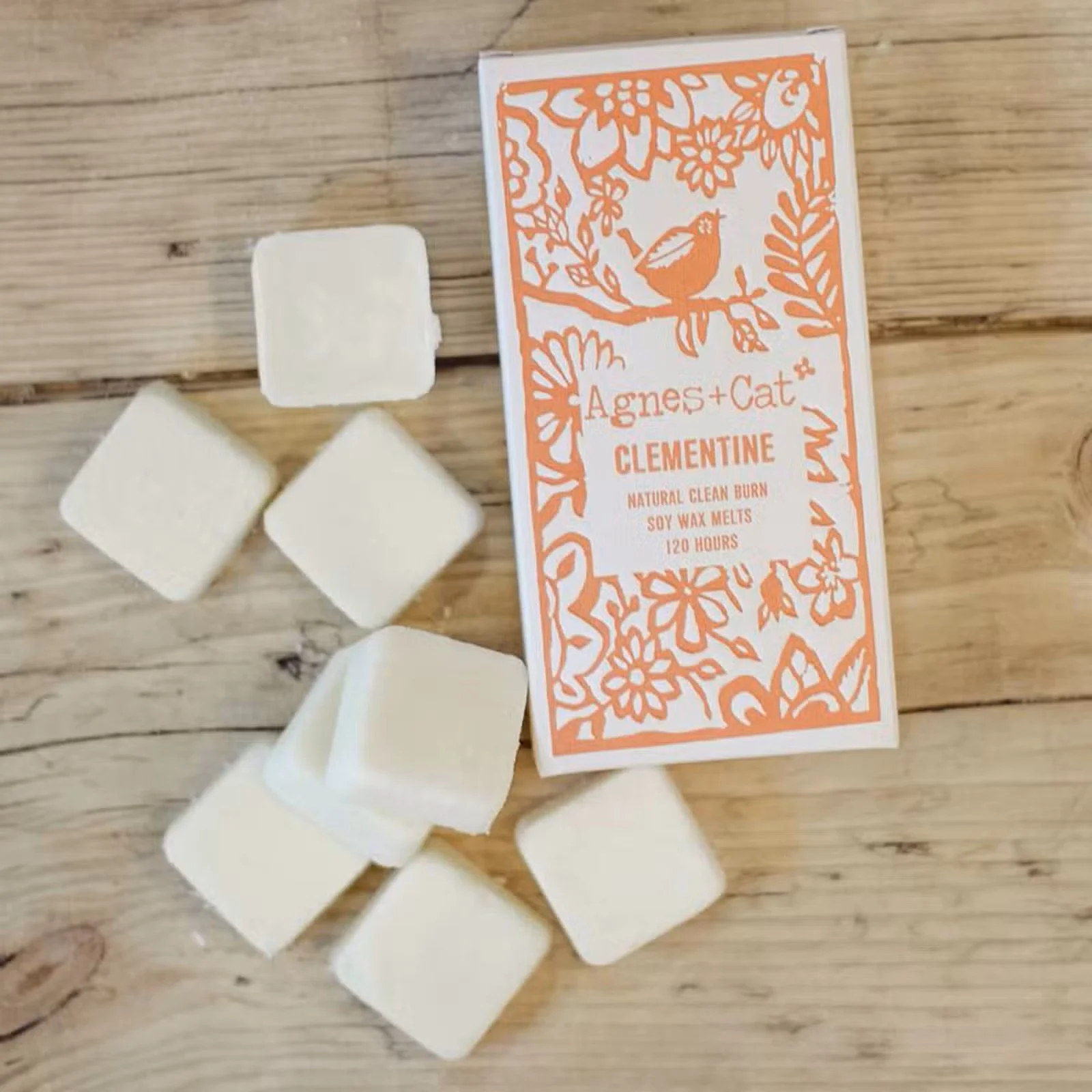 Agnes + Cat Box of 8 Wax Melts - Clementine 3.jpg