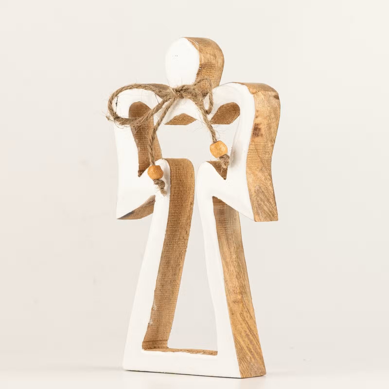 Med Mango Wood Halo Angel - White Enamel 3.jpg
