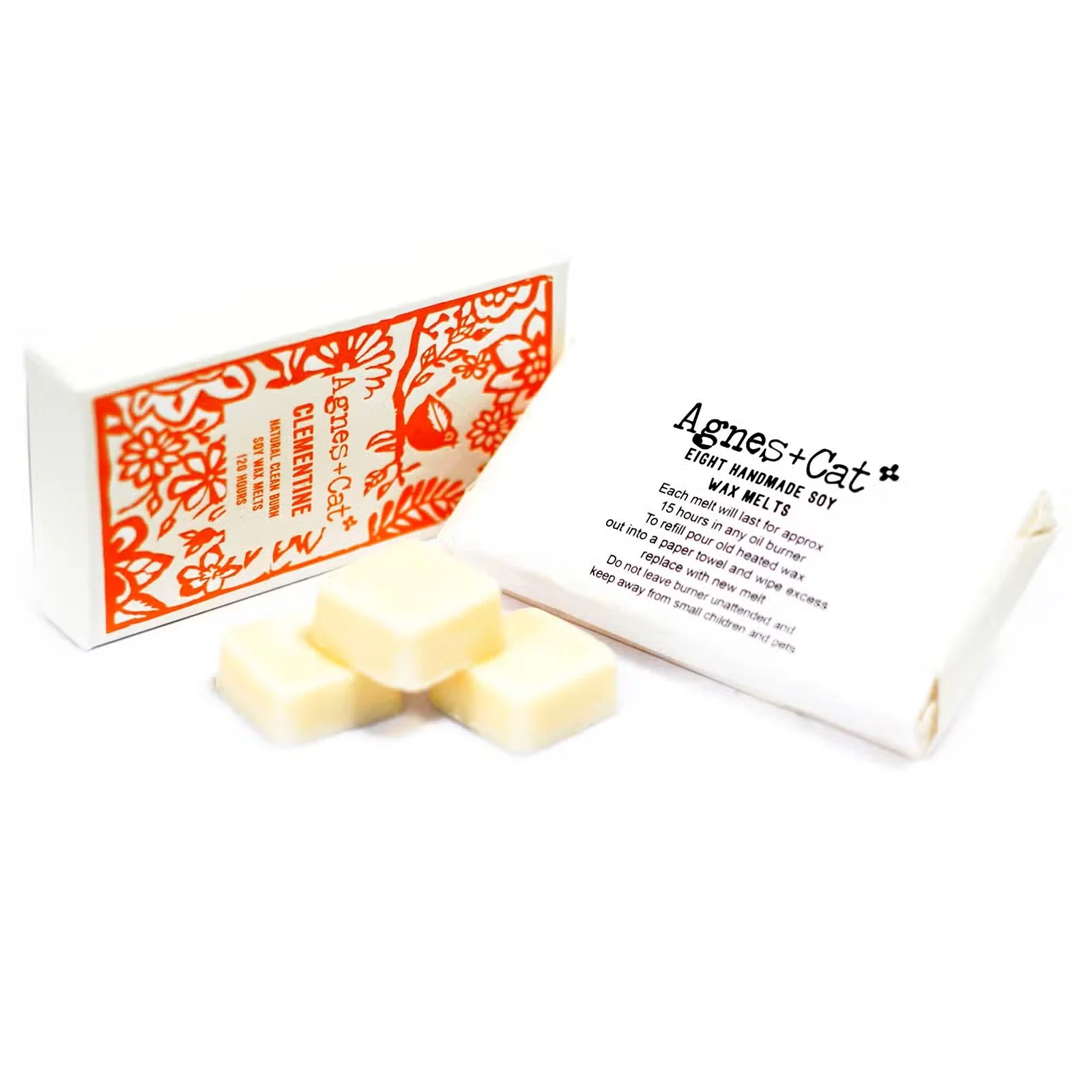 Agnes + Cat Box of 8 Wax Melts - Clementine 2.jpg