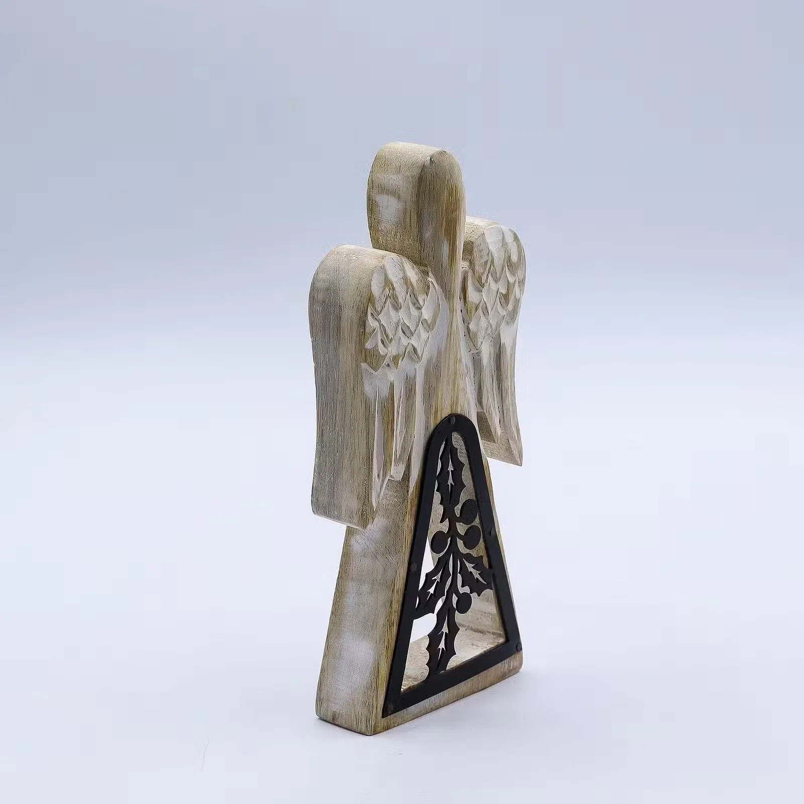 Mango Wood Angel - Whitewash with Iron Decor Cut Out 2.jpg