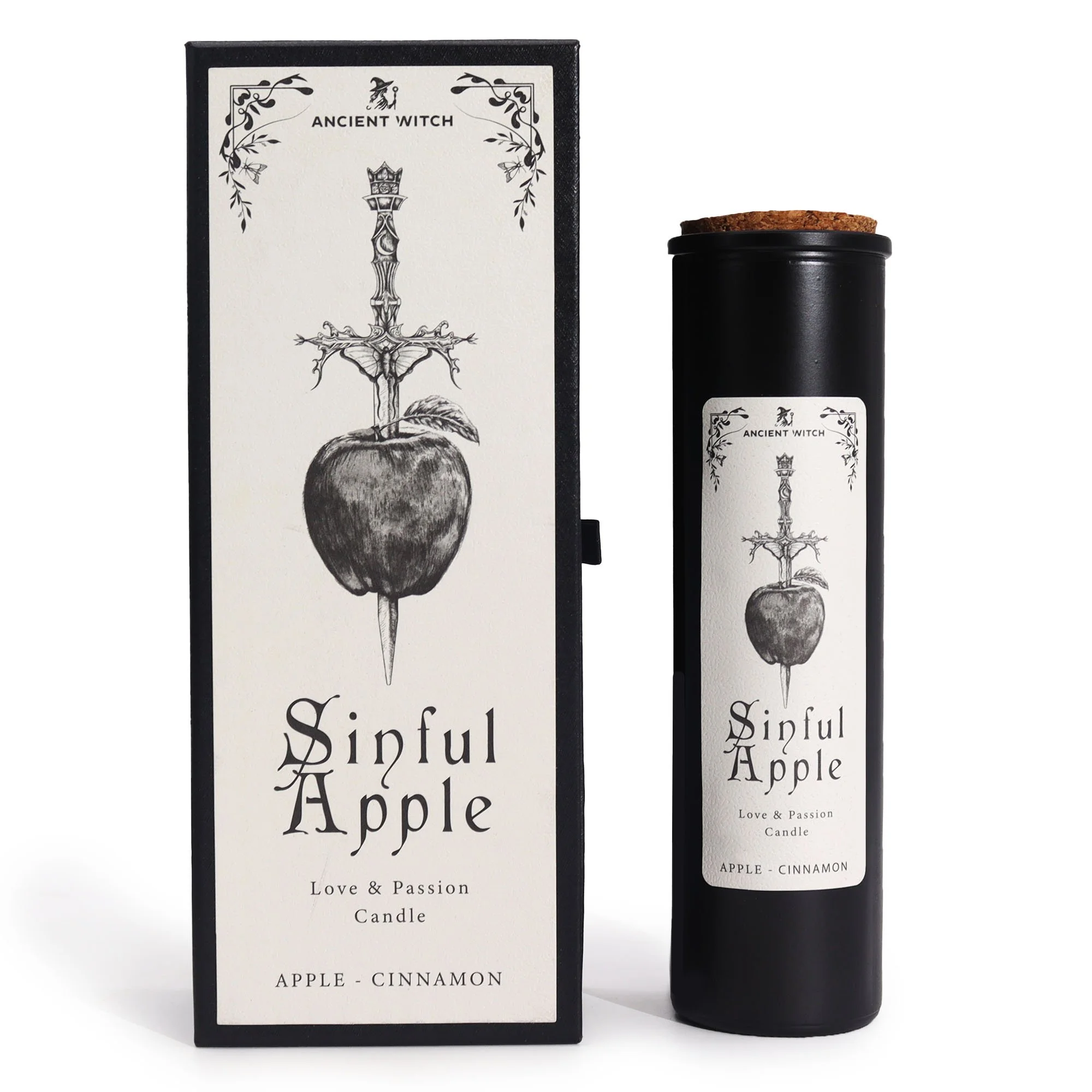 Ancient Witch Ritual Candles - Sinful Apple Image 3.jpeg