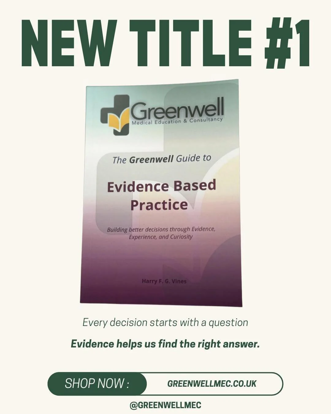 Now Live: The Greenwell Guide to Evidence-Based Practice in Prehospital Care

Good clinicians don&rsquo;t just follow guidance - they understand how to question it, interpret it, and apply it thoughtfully in the real world.

This new Greenwell Guide 