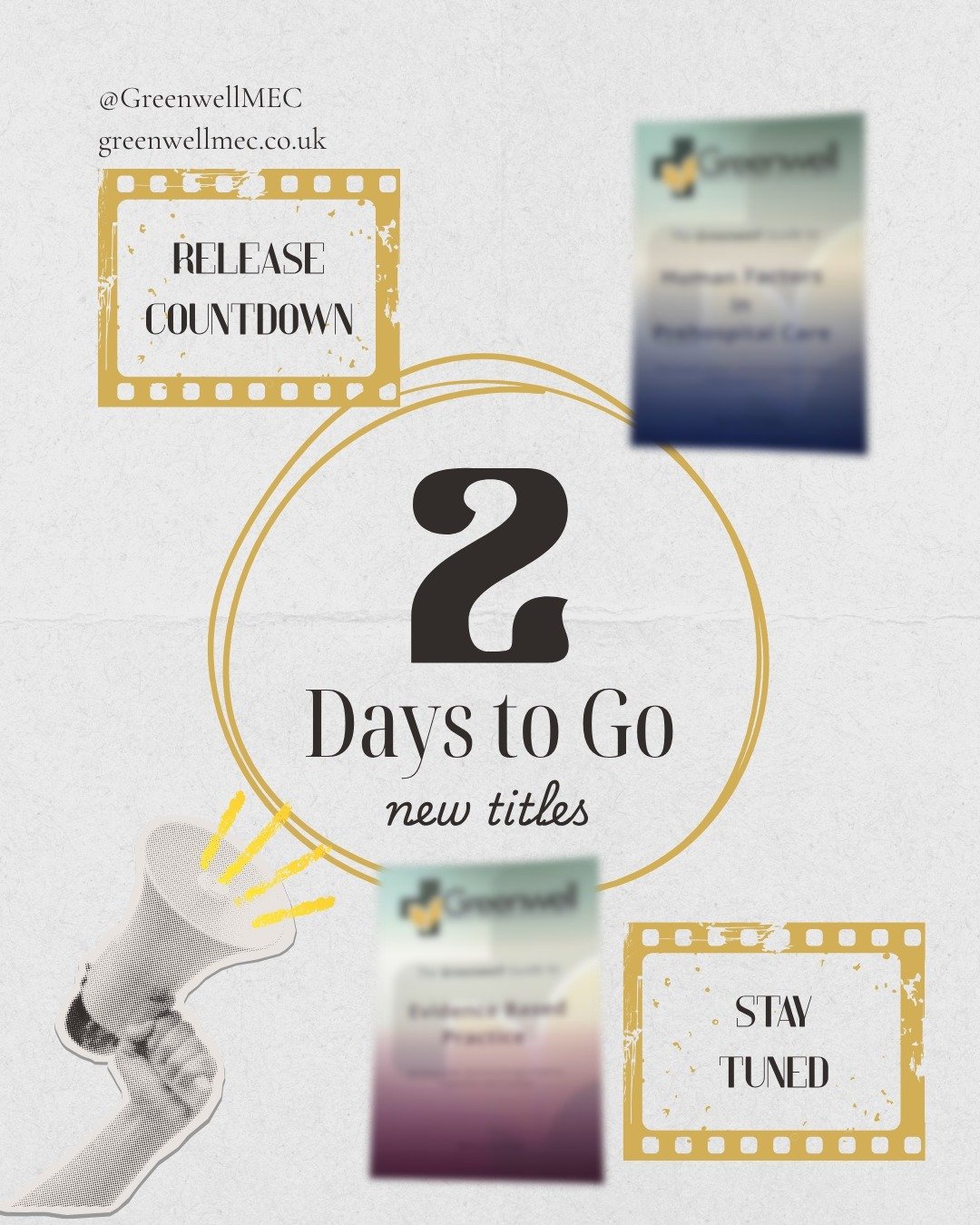 Two new Greenwell Guides launch next week.

Both built around subjects that underpin safe, thoughtful, modern clinical practice.

📘 One focuses on helping clinicians understand how to question, interpret, and apply evidence more confidently in pract