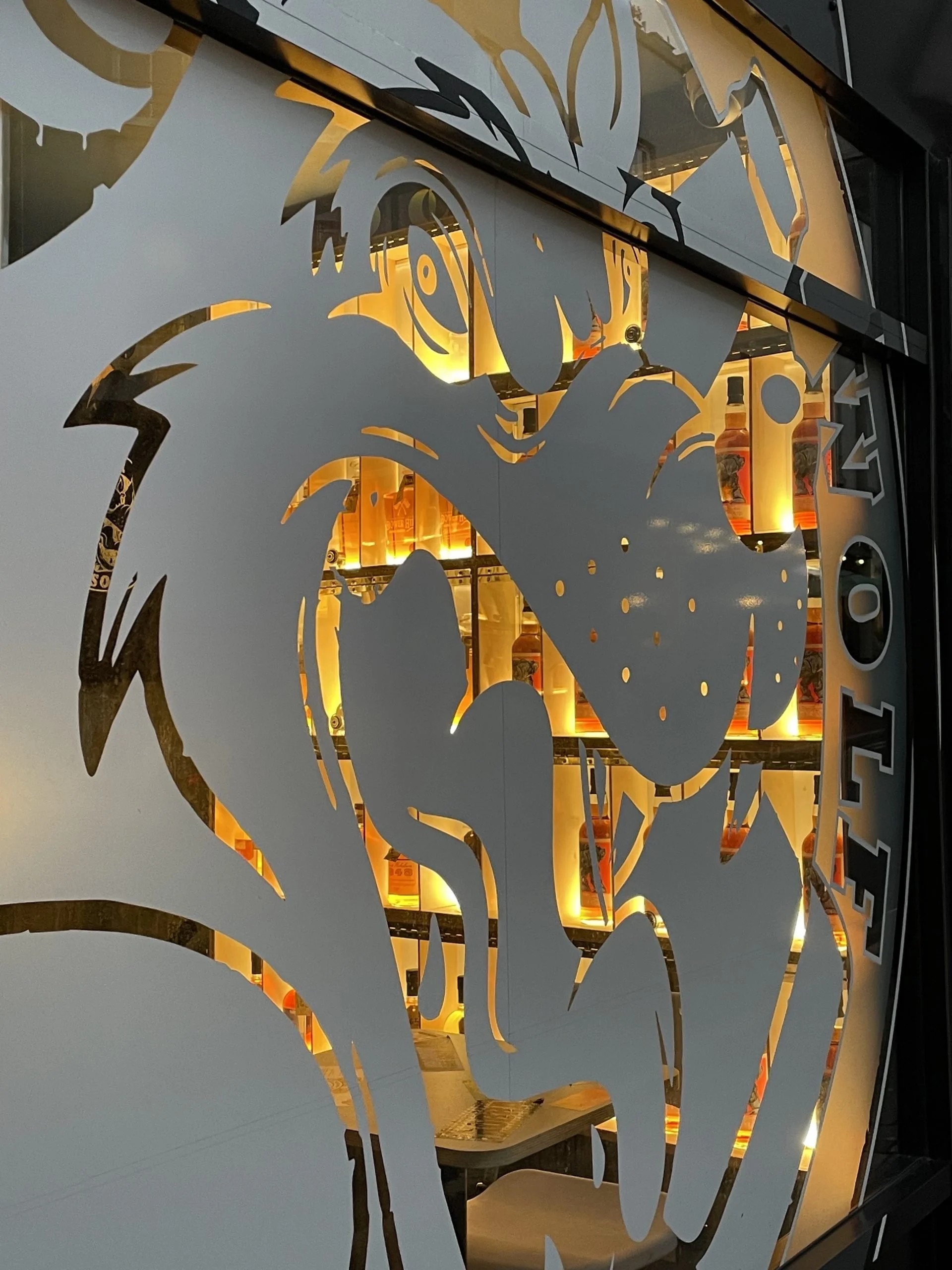 Detail from Cut Your Wolf Loose, Brighton.