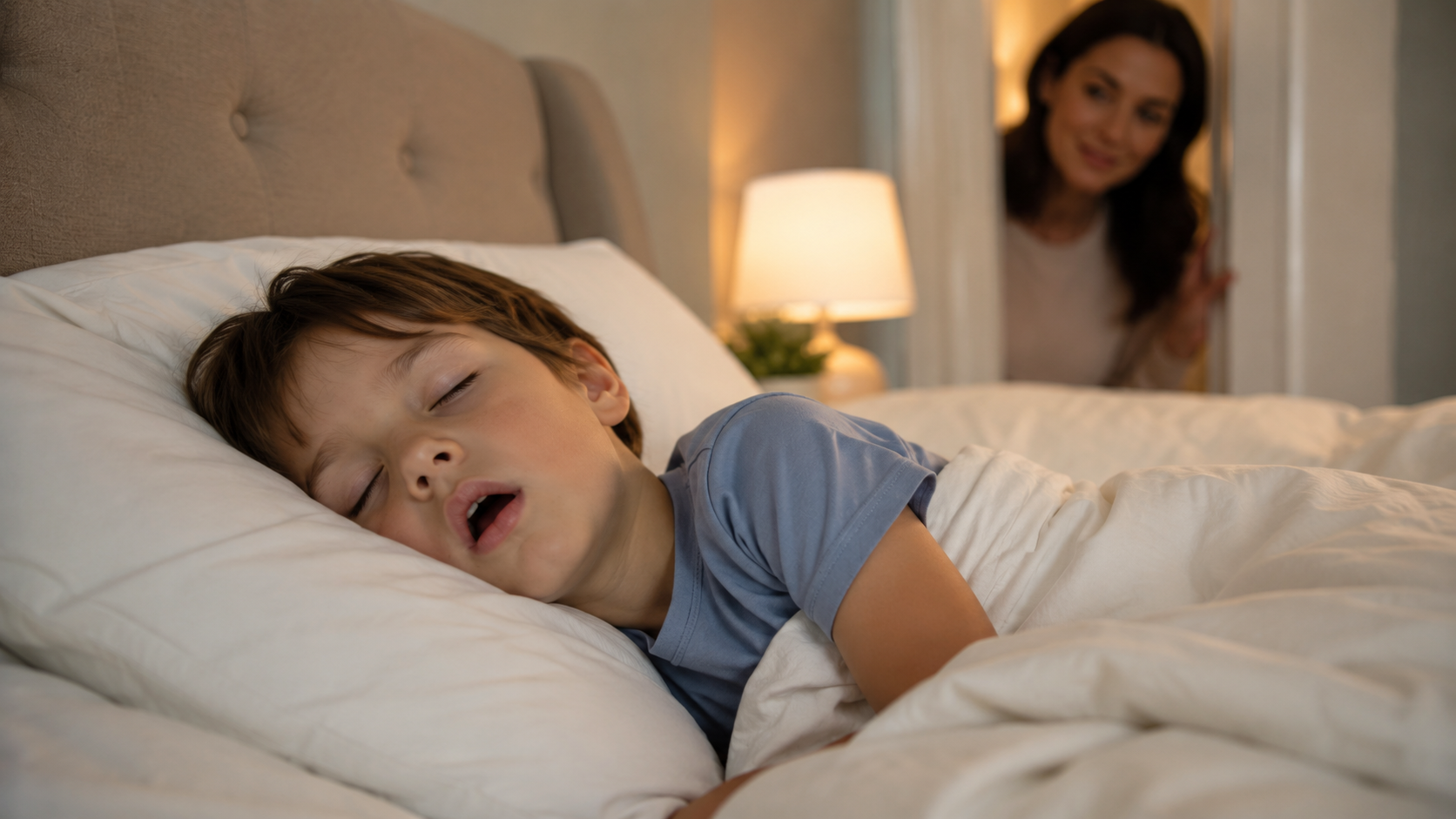 Why Does My Child Sleep With Their Mouth Open?