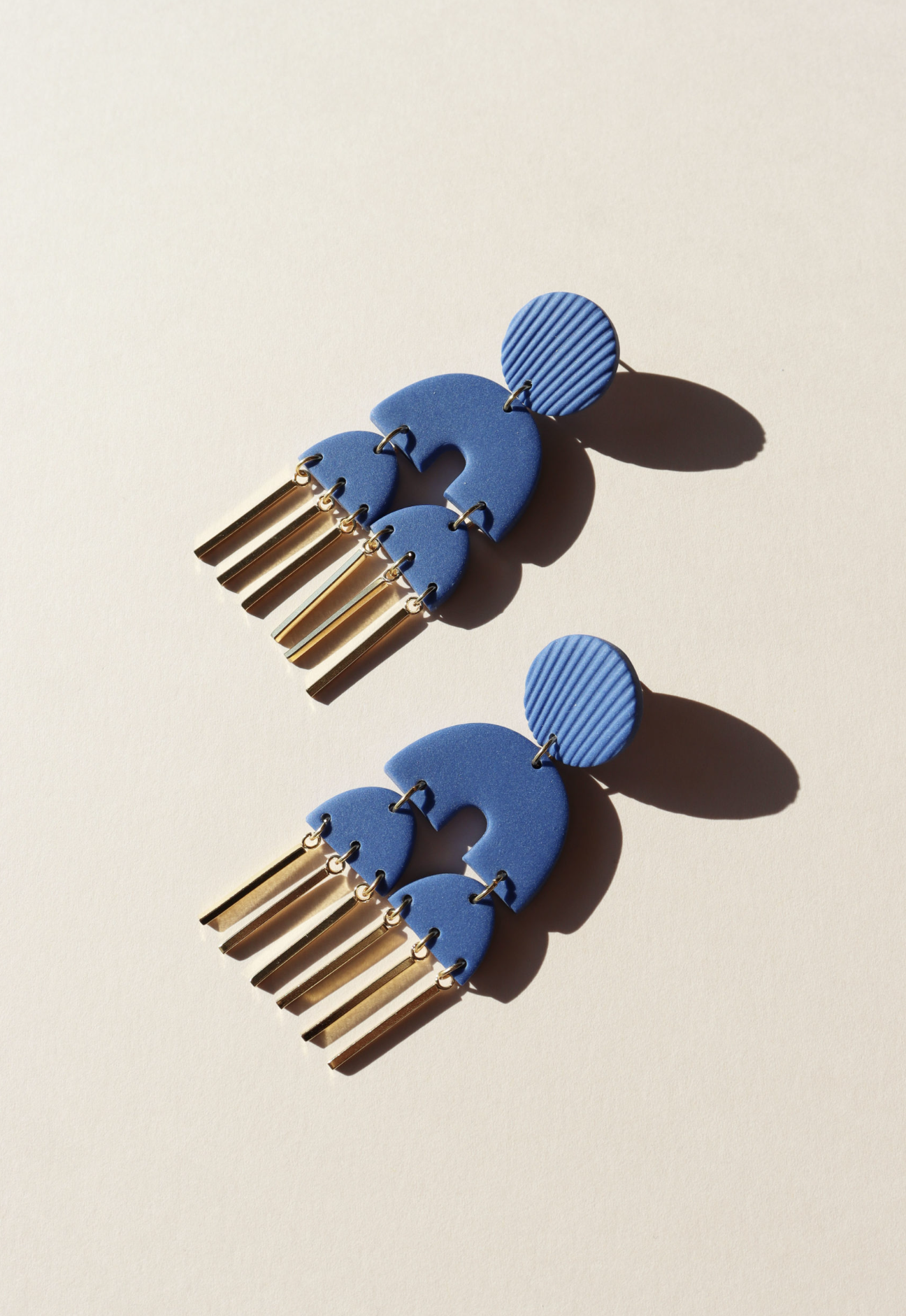 Boucles d’oreilles RHODES ✹ Bleu Cyclades