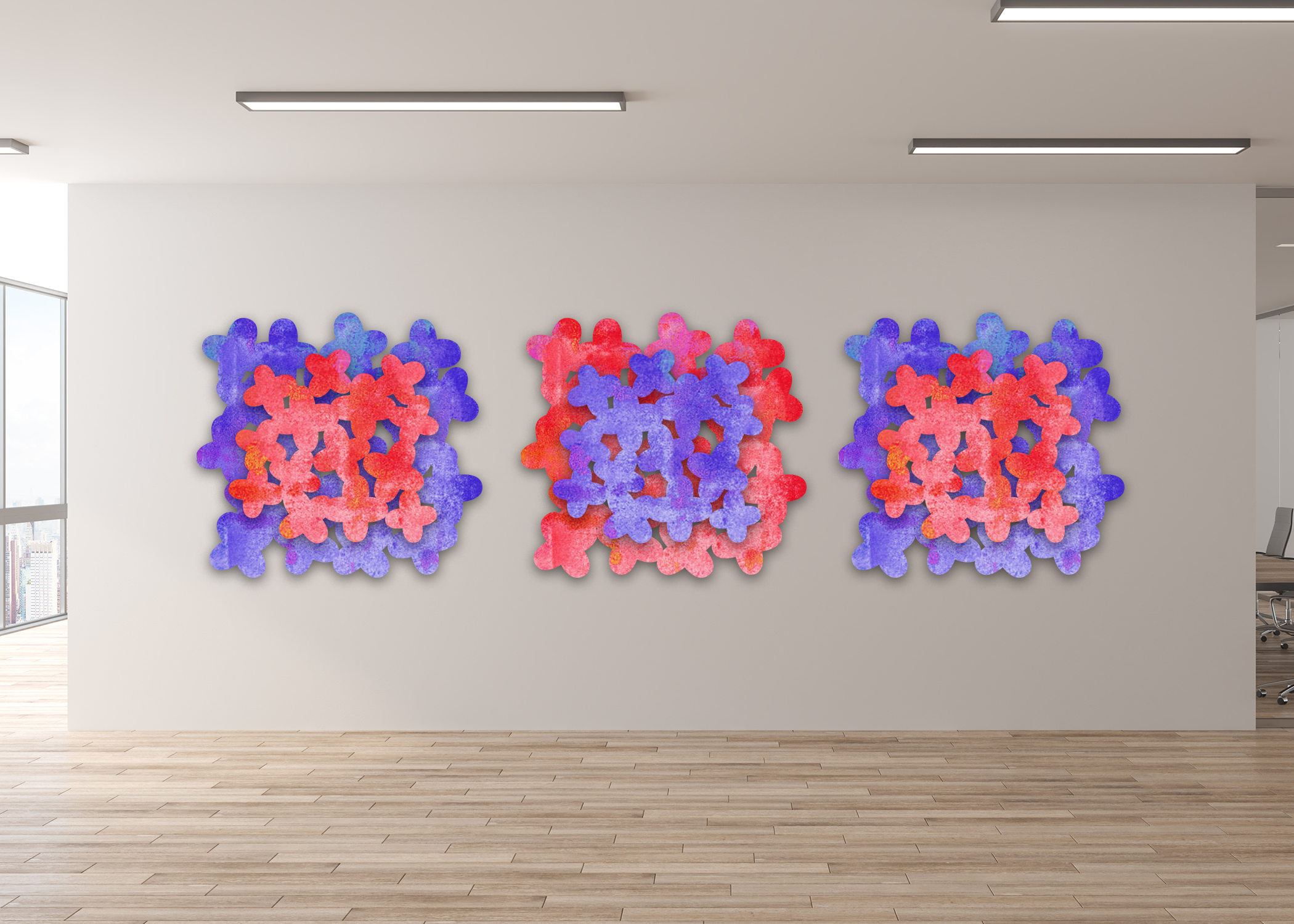 NTX flat texture triptych.png