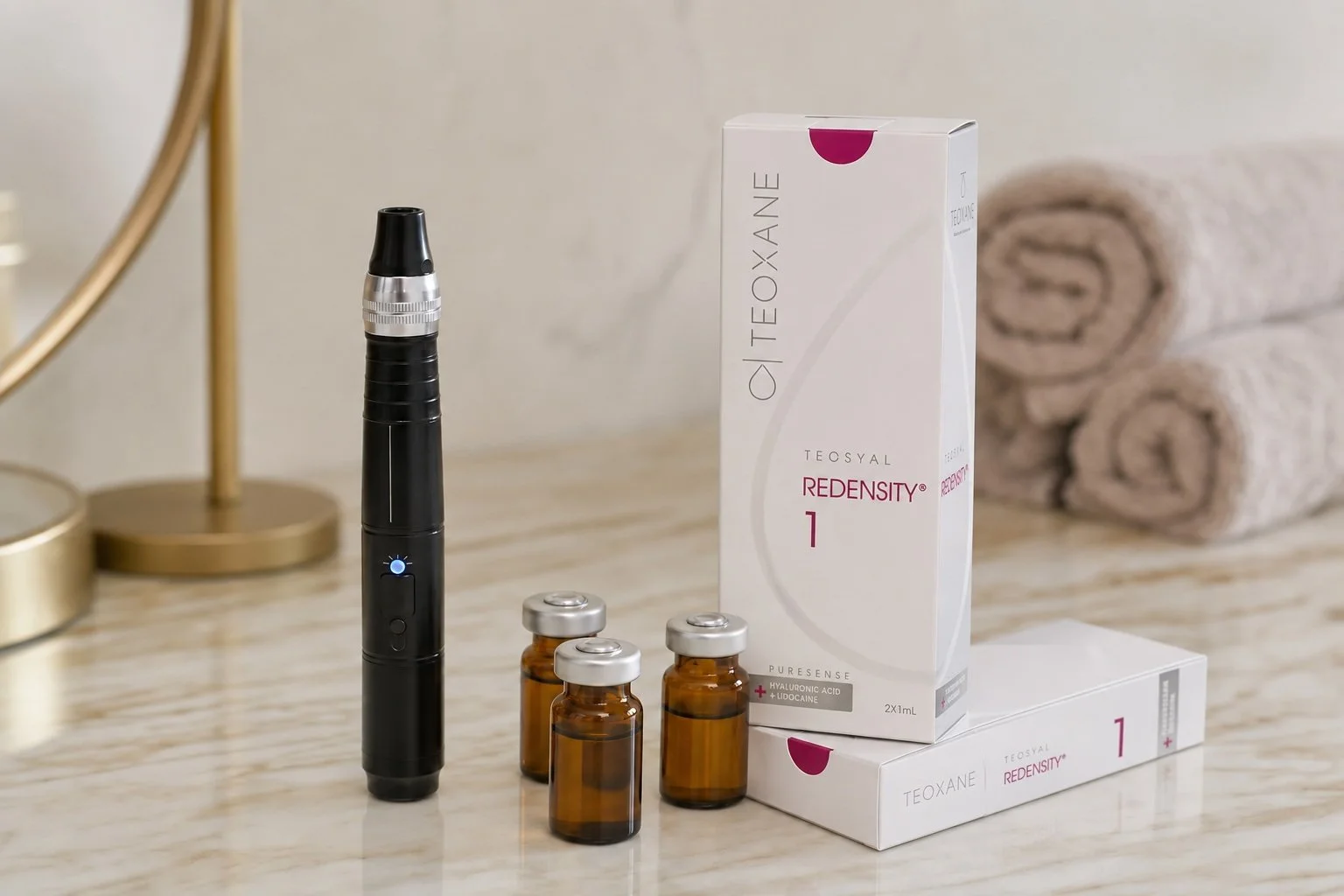 microneedling med exosomer teoxane