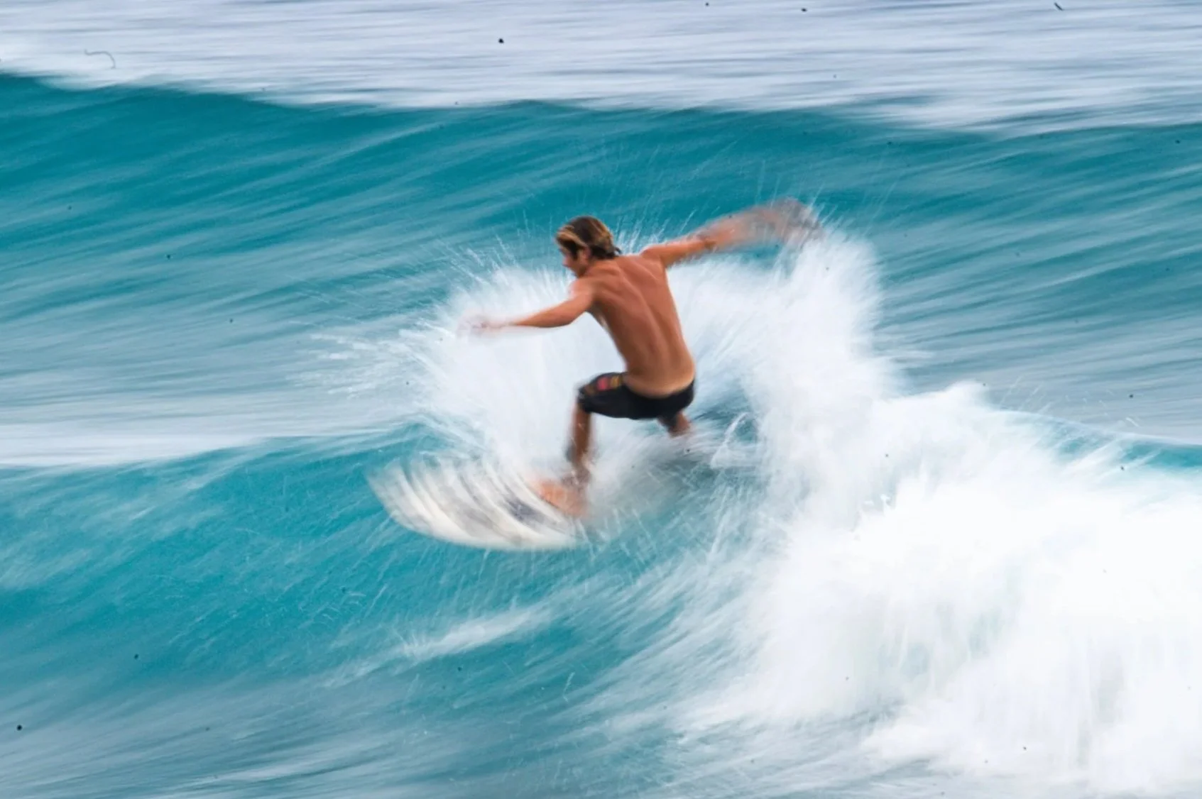 flying into the sea - wilderness, puerto rico