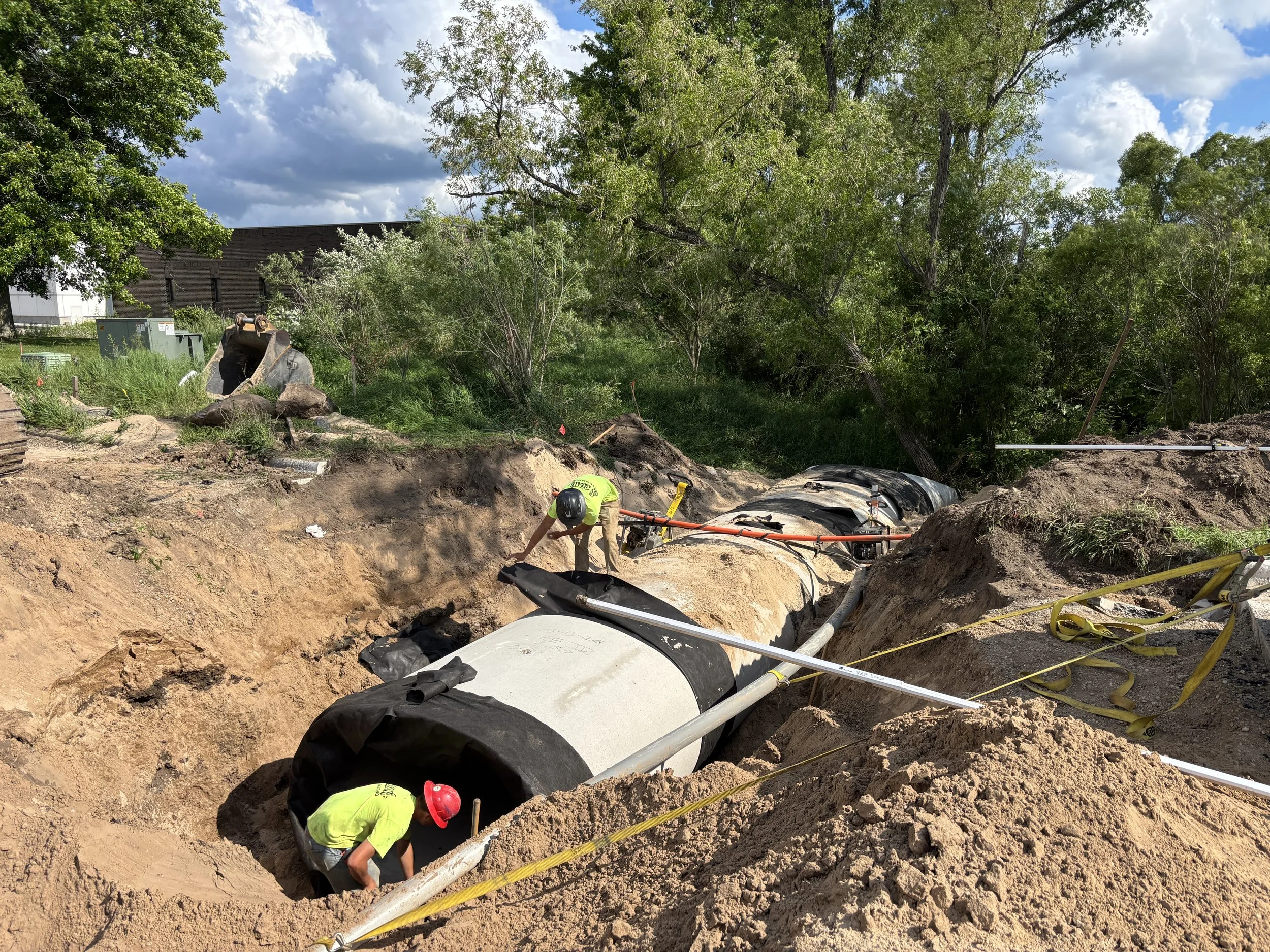 Division II - Elliptical Storm Sewer Installation