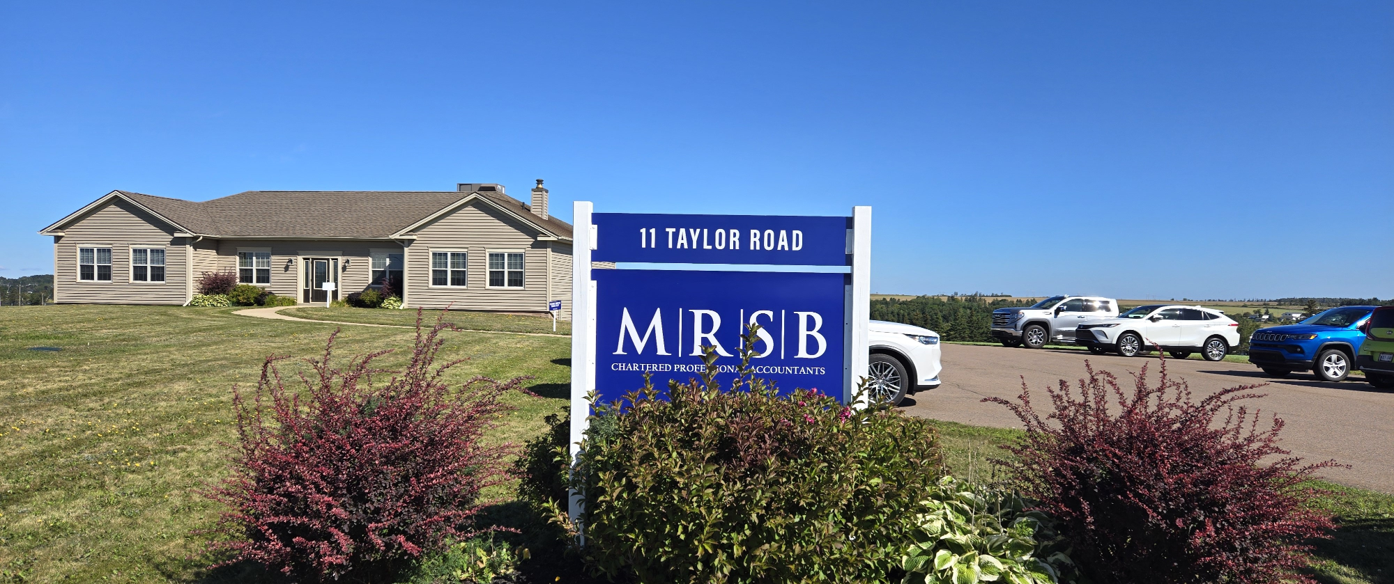 MRSB Summerside location: 11 Taylor Road, Summerside, PEI