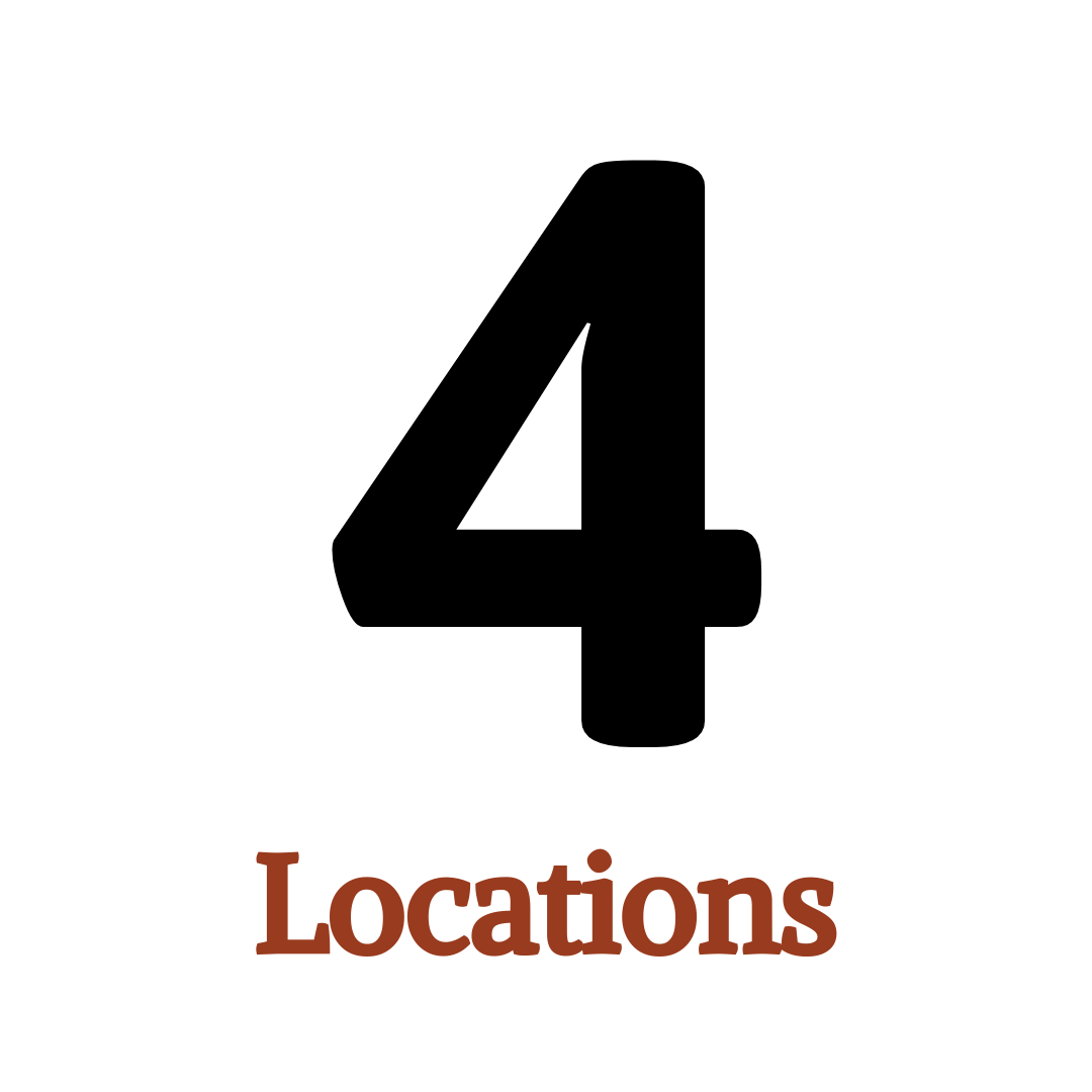 4 Locations