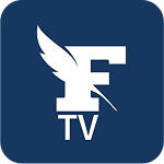 Logo de FETV avec une aile stylisée et le texte TV