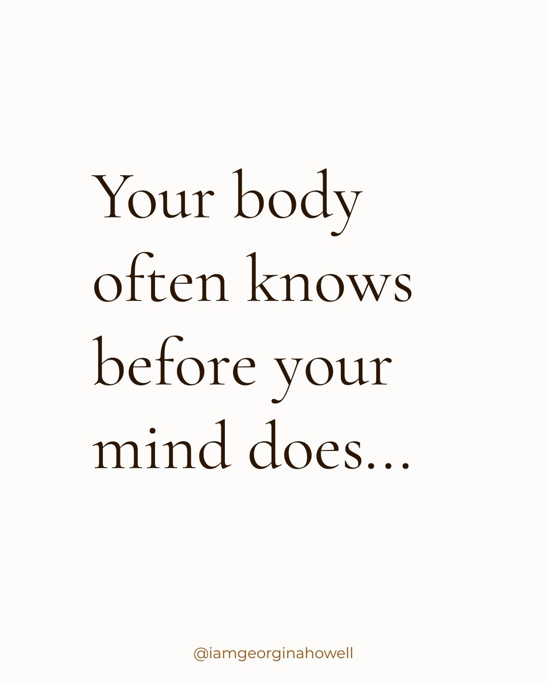 What if your physical &lsquo;symptoms&rsquo; are valuable information rather than something to fix?

So many of us - my former patients, current clients, and even myself - move through life carrying physical burdens. Some we&rsquo;re aware of, but ma