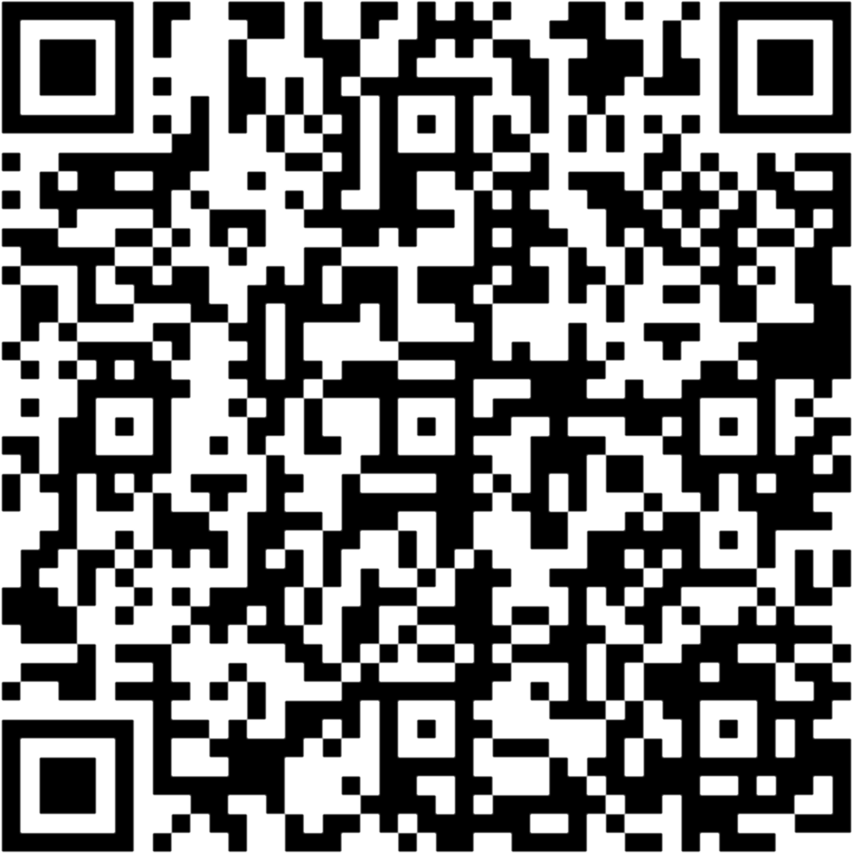 Ein QR-Code für Spenden. Der Code kann in der Banking App gescannt werden.