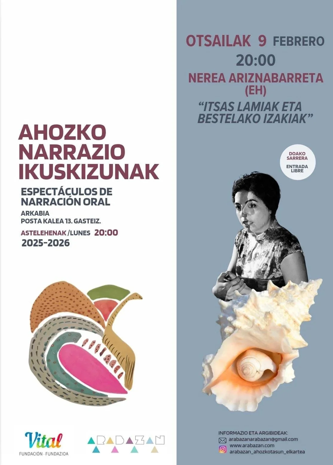 ITSAS LAMIAK ETA BESTELAKO IZAKIAK.                                        NEREA ARIZNABARRETA