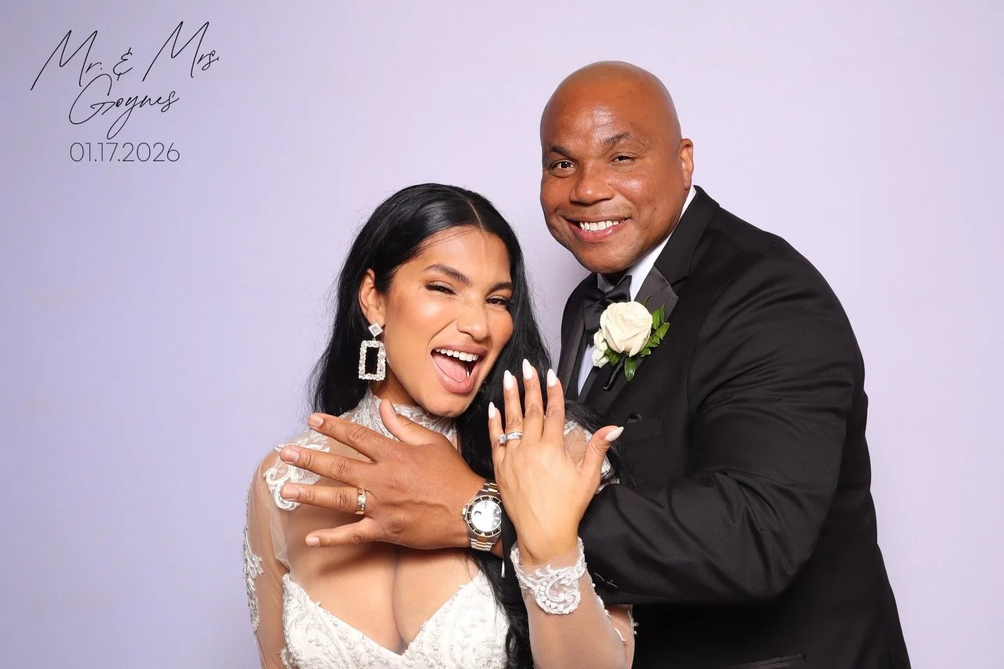 The bride &amp; groom stepped into the booth and gave us ICONIC.
These are the memories they&rsquo;ll look back on forever 🤍

#WeddingReceptionFun #ModernPhotoBooth #WeddingVibes