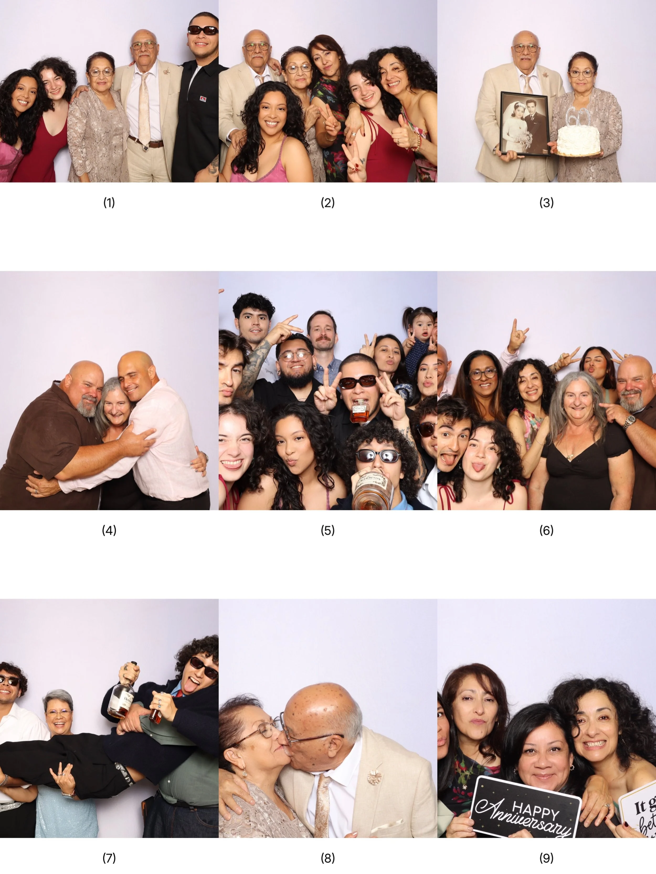 A night filled with love, laughter, and memories made one flash at a time ✨ From sweet anniversary moments to wild family fun, this celebration was everything our booth is all about. 🤍📸 #GoldenBeeBooth #FamilyMemories #AnniversaryParty #PhotoBoothF