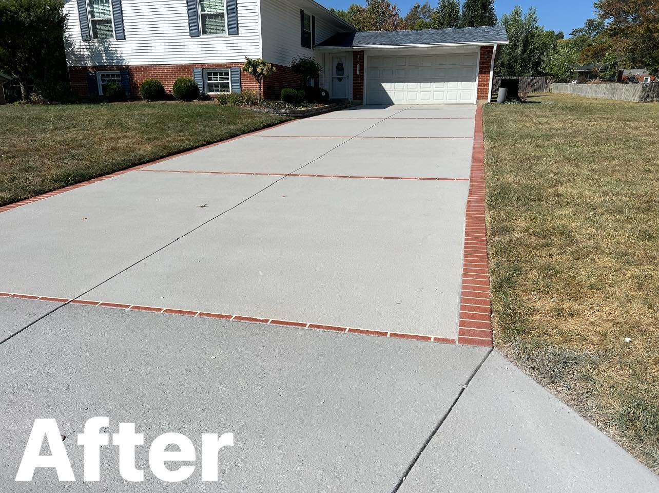 Driveway Refresh done in Beavercreek

See Facebook for all photos