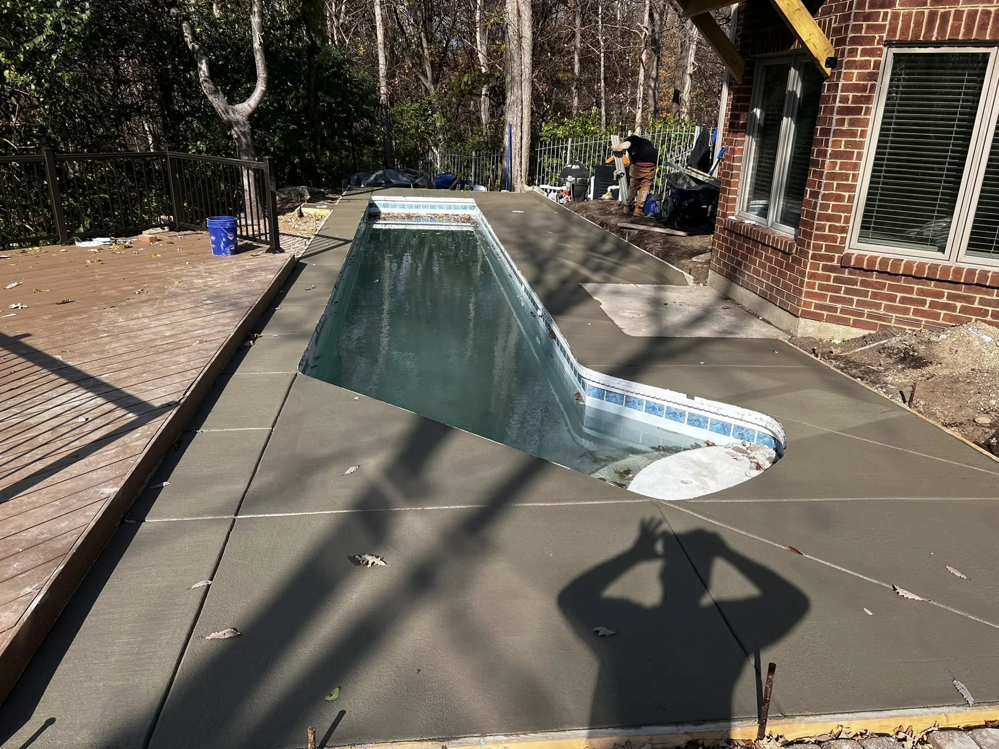 Pool Deck Installation in Bellbrook