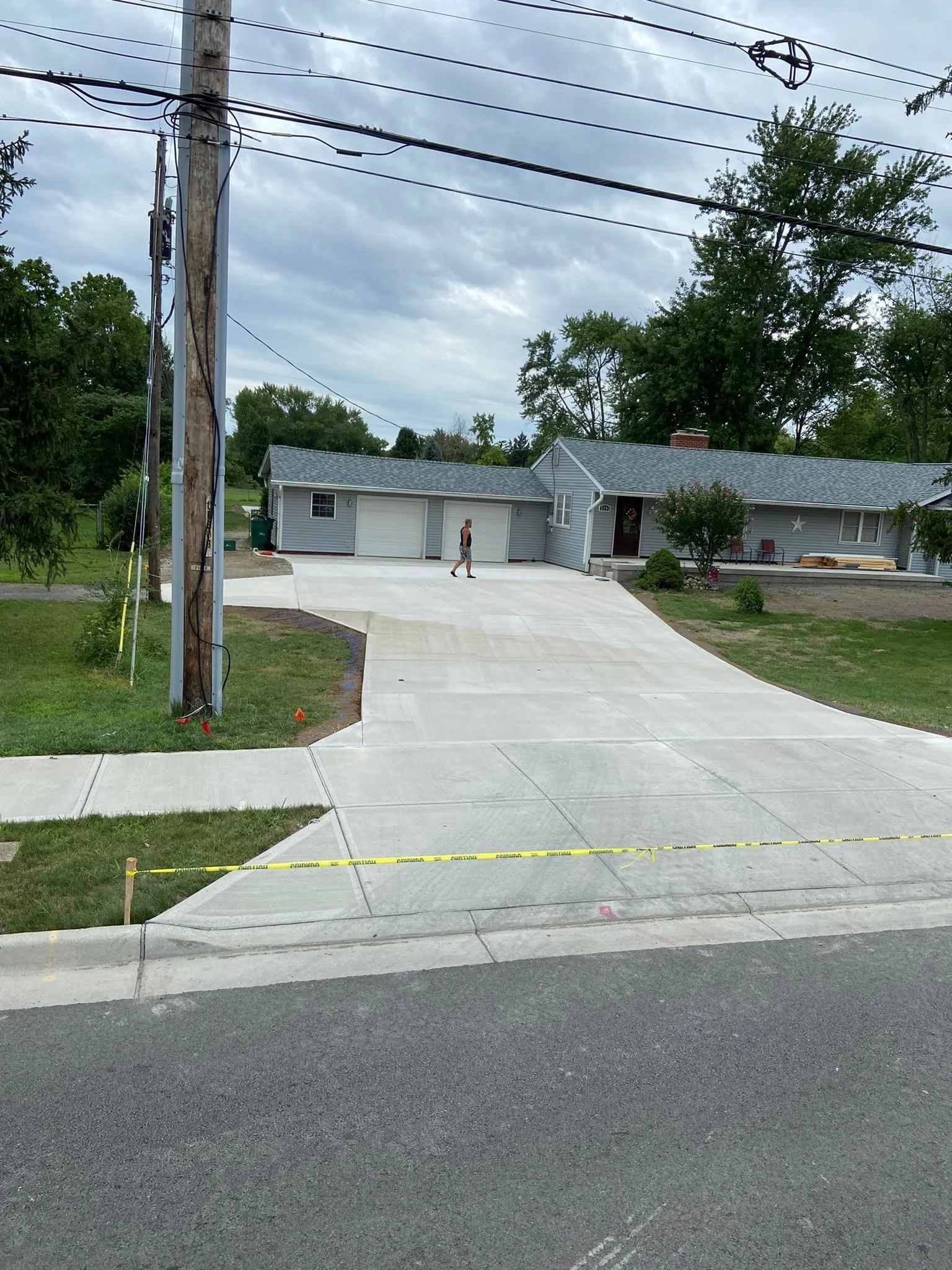 Driveway installed in beavercreek