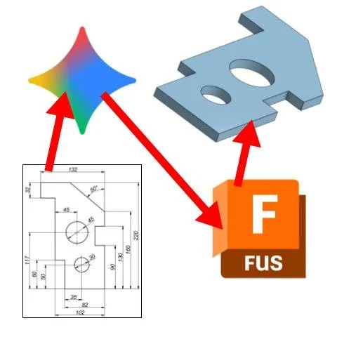 AI CAD in Fusion 360