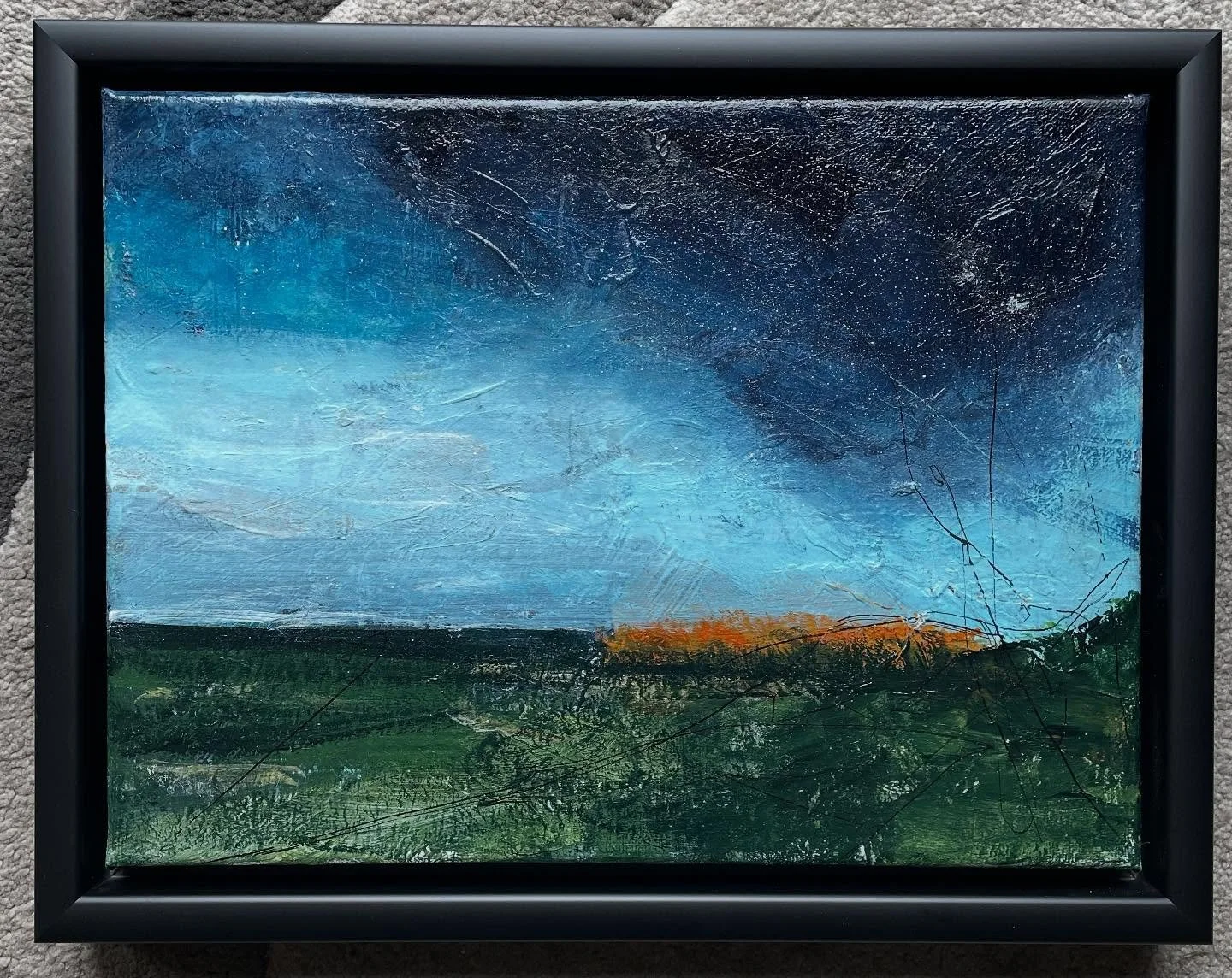 Framed and ready to drop off at @lsa_leamingtonstudioartists Art Room for the &lsquo;Creation of the Night&rsquo; exhibition, starting on Tuesday 7th October till Saturday 1st November.