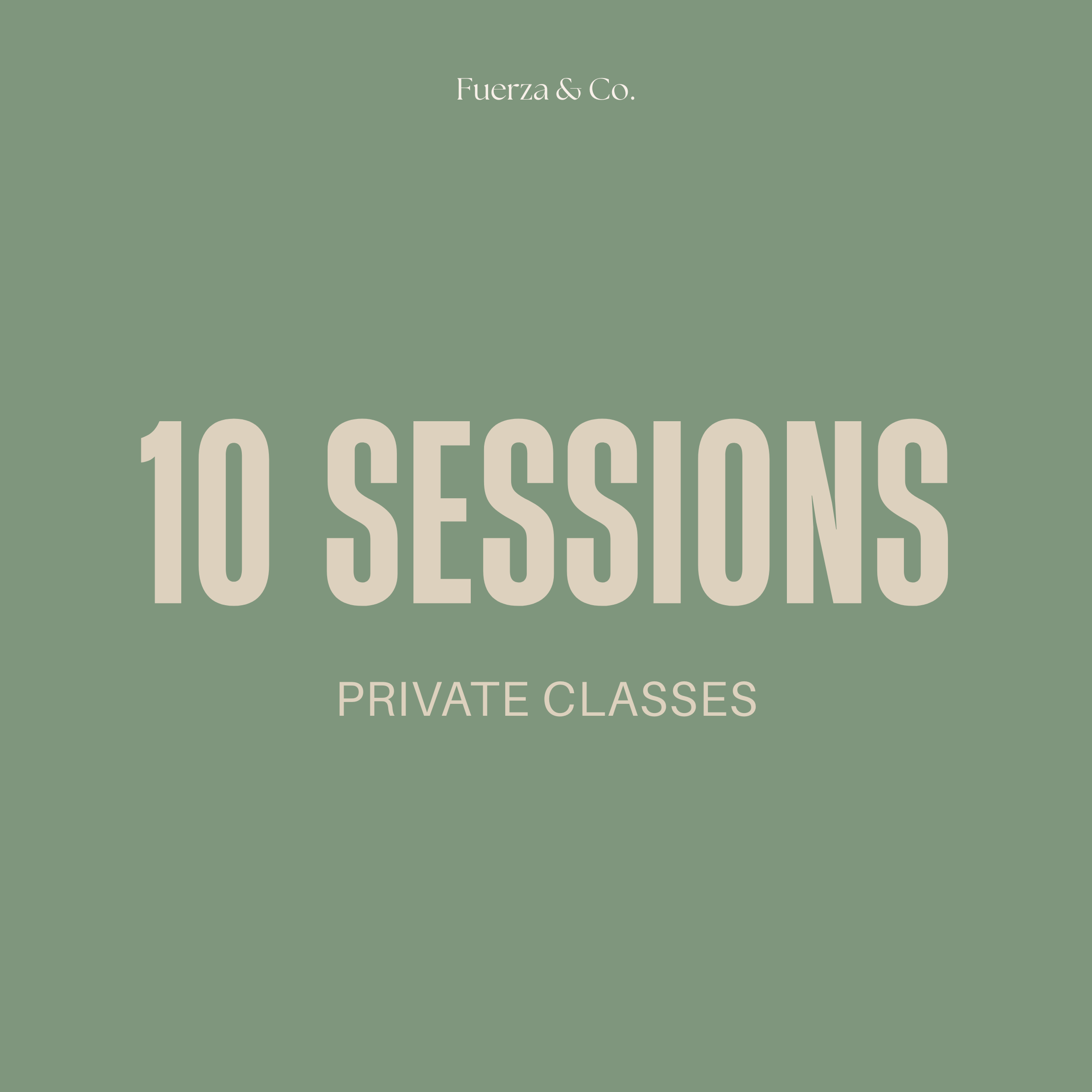 10 Sessions – ($120/hour)