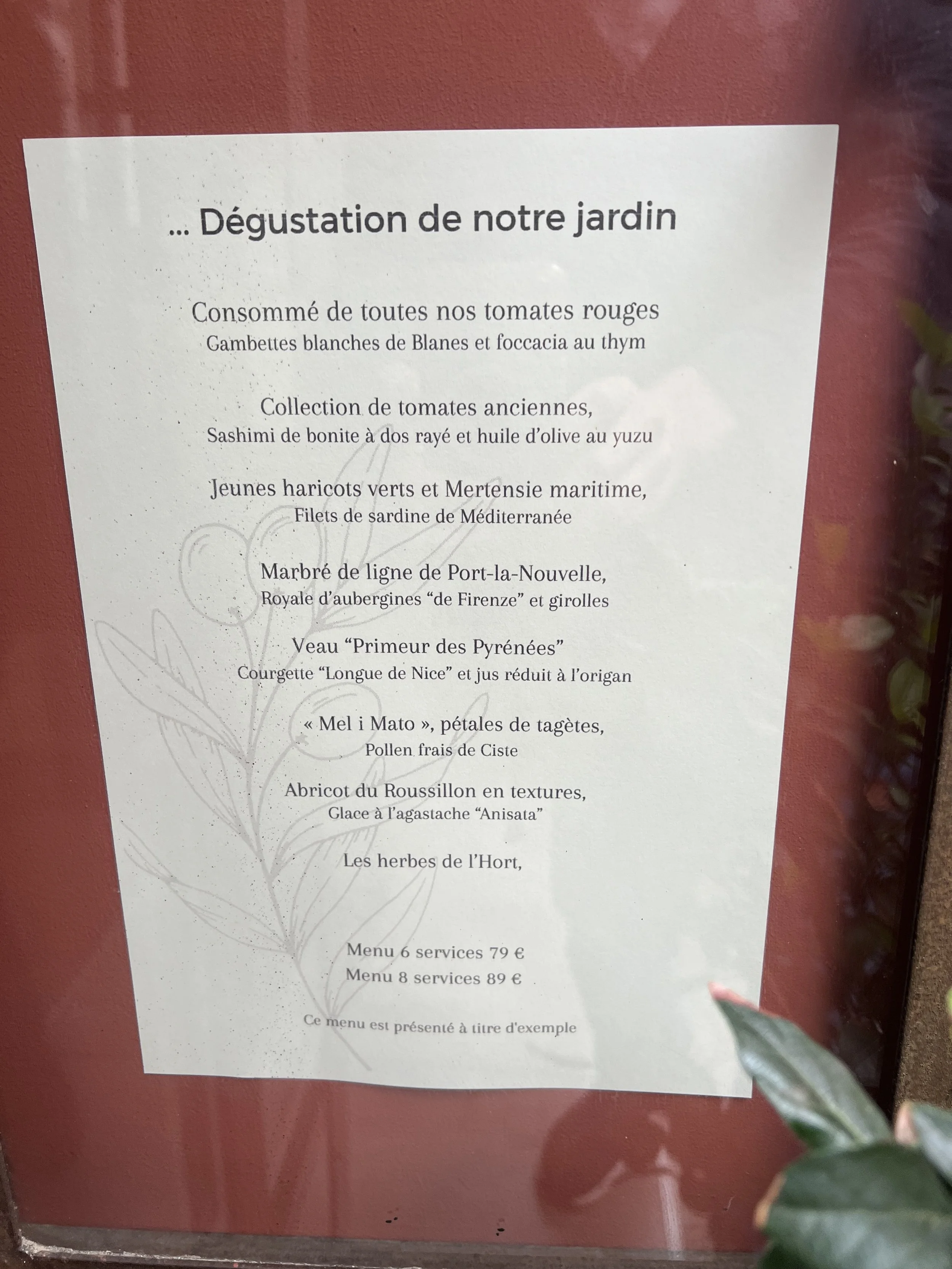 La Galinette Perpignan Restaurant Menus.JPG