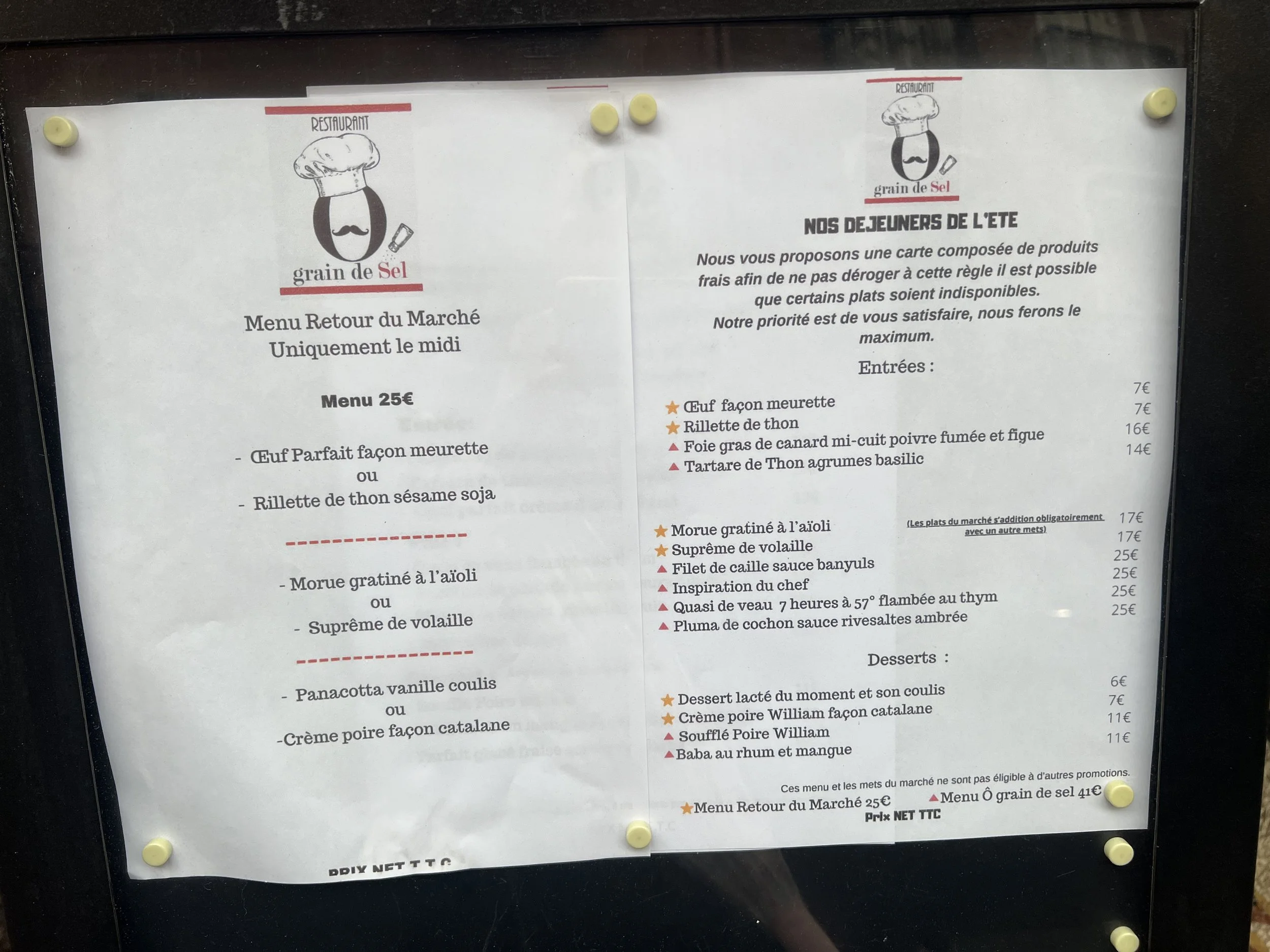 Grain du Sel Perpignan Restaurant Menu.JPG