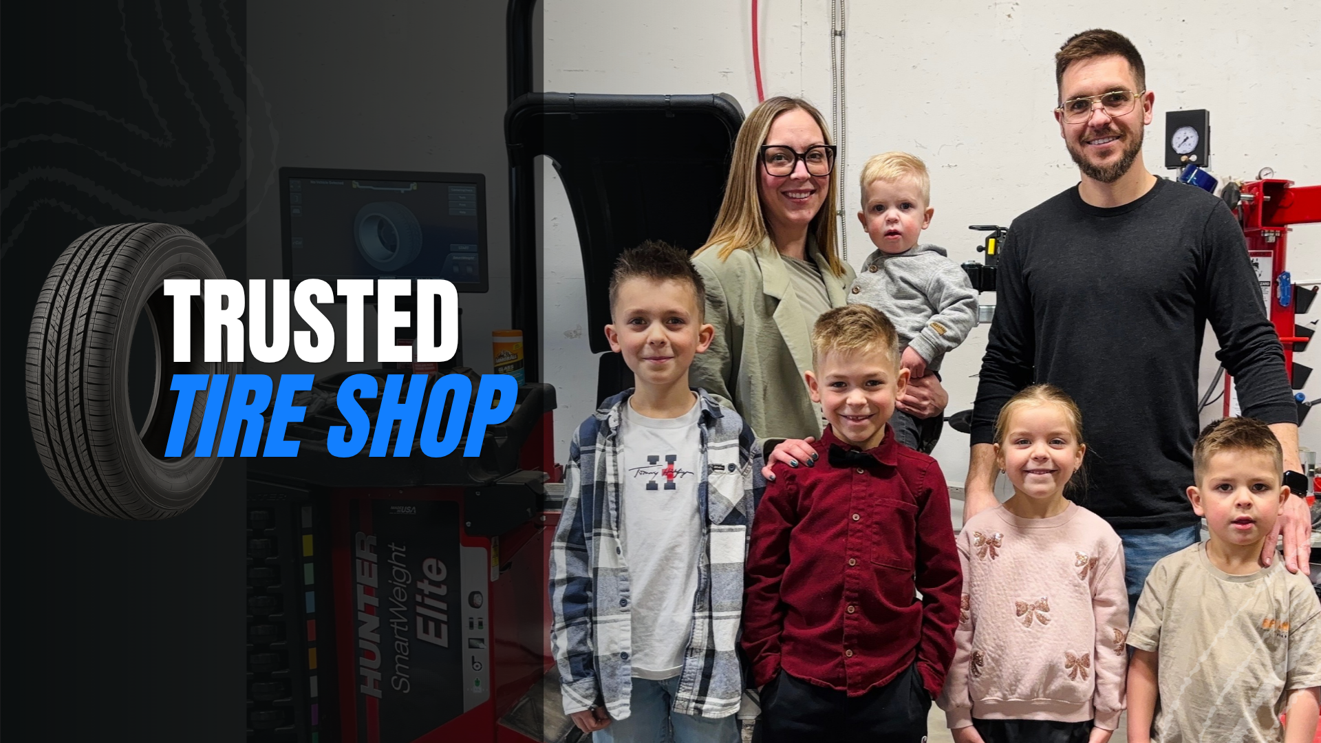 KIDTIRE Inc. is a family-owned tire shop in Okotoks, Alberta.