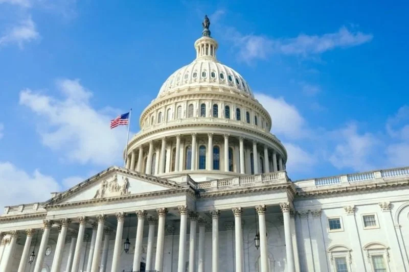 The U.S. Capitol Building.