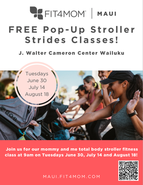 Fit4Mom Free Stroller Stride Classes