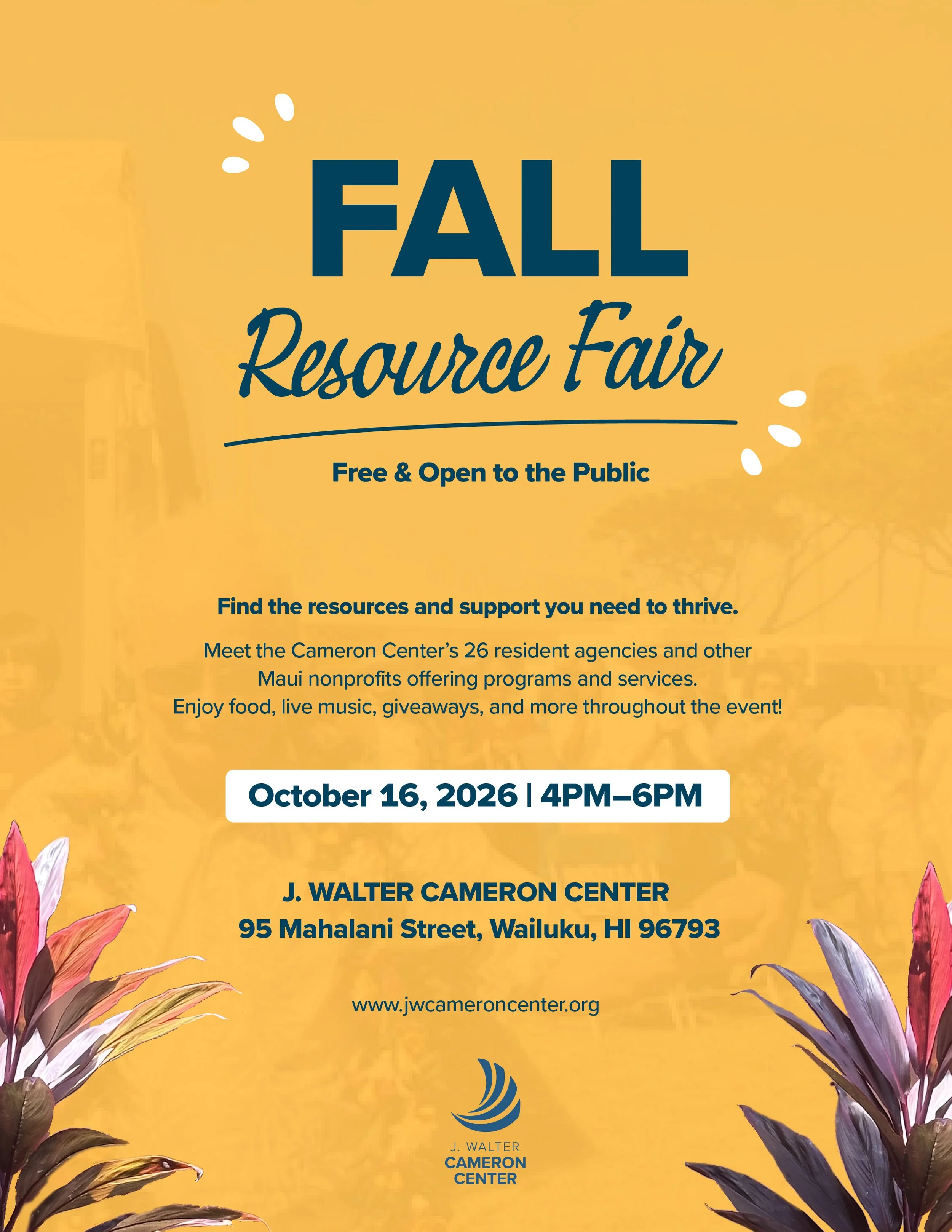 Cameron Center Fall Resource Fair