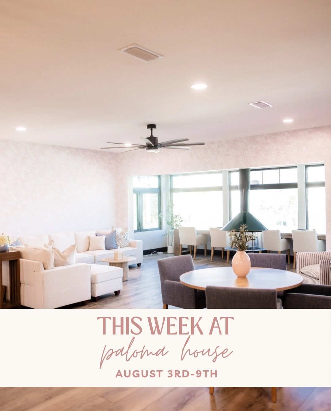 So many fun things happening this week at Paloma House! ✨ Grab a friend, bring the kiddos, or come recharge with a workout. We can&rsquo;t wait to spend the week with you! 🤍

#PalomaHouse #StPeteMoms #TampaMoms #MomCommunity #summeratpaloma