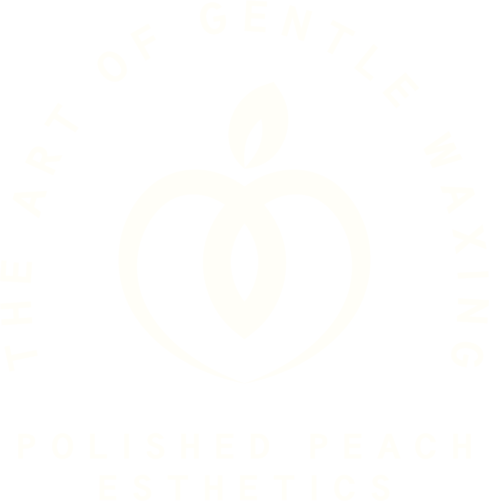 polished peach esthetics logo