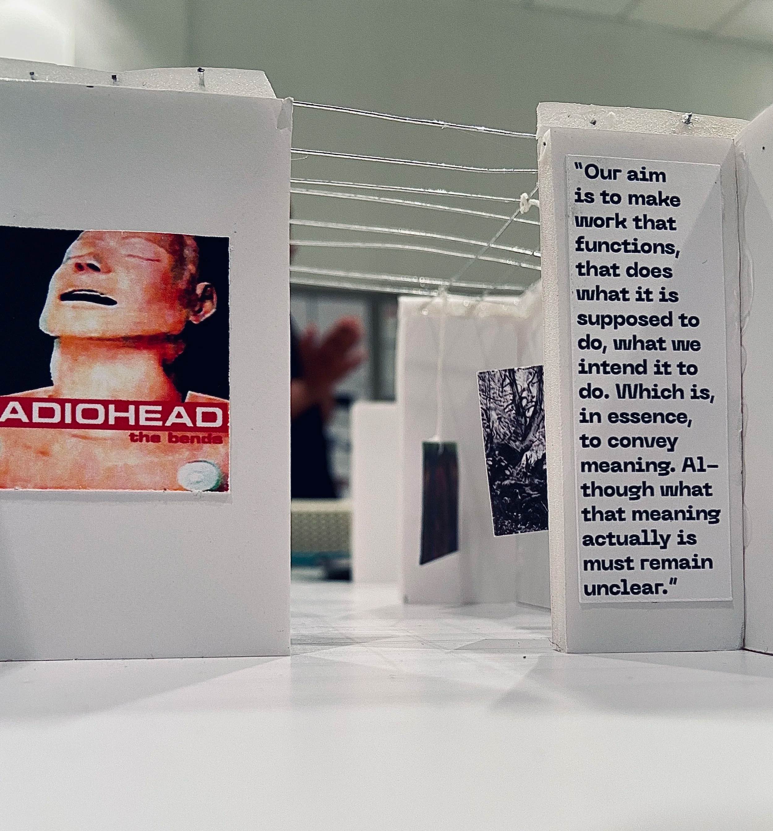 Mini Radiohead Exhibit