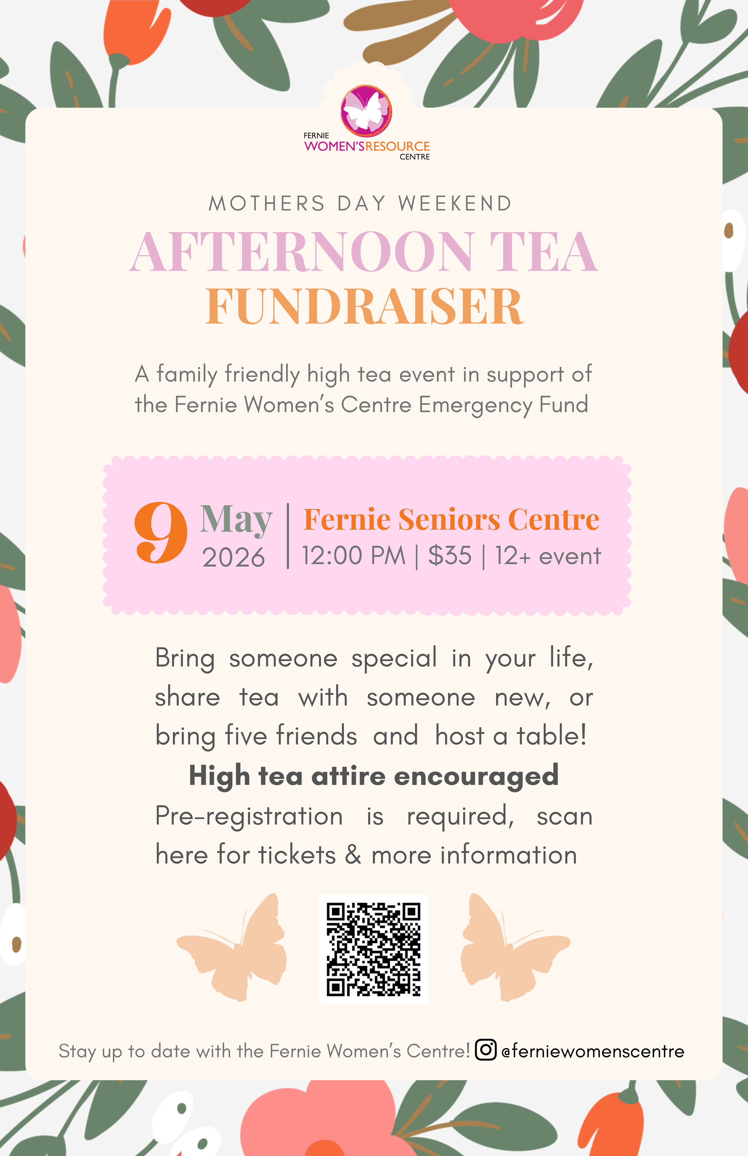 Fernie Women’s Centre High Tea Fundraiser
