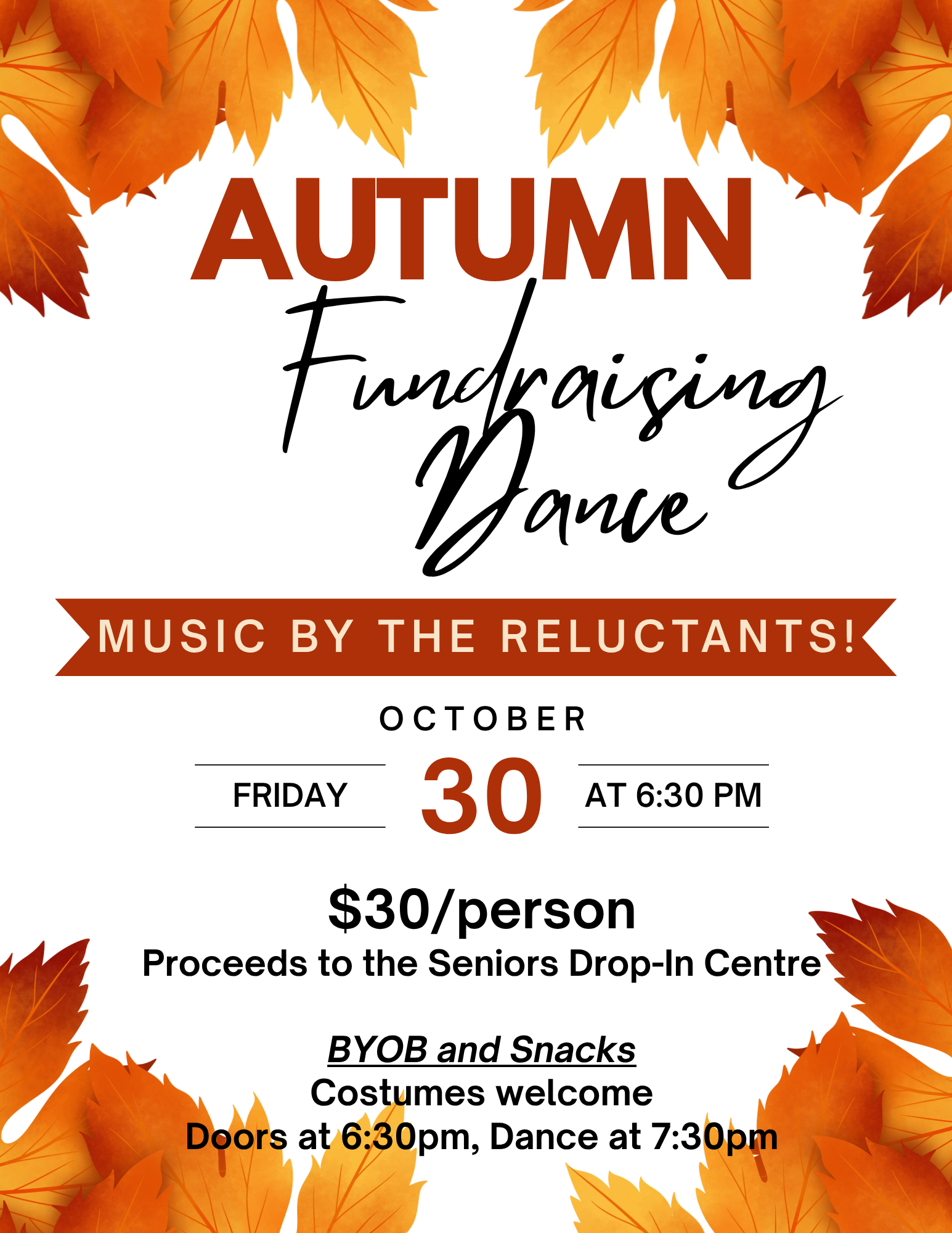 Fernie Seniors Centre Autumn Fundraiser & Dance