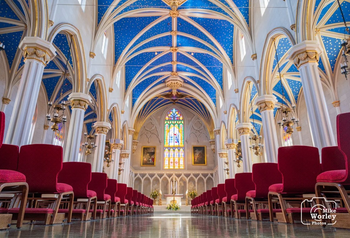 Interior of the Cathedral of the Assumption in downtown Louisville, the seat of the Archdiocese of Louisville