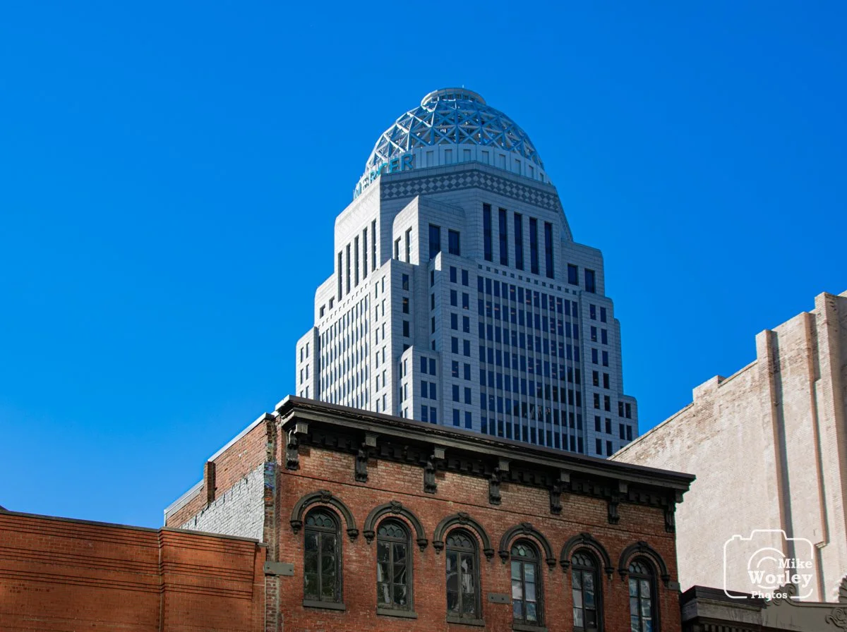 The Mercer (formerly Aegon) Building in downtown Louisville - a central landmark of the city