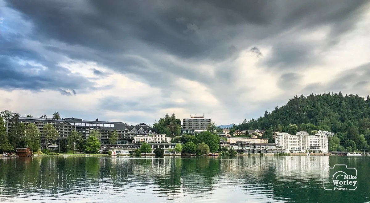 The beautiful town of Bled, Slovenia