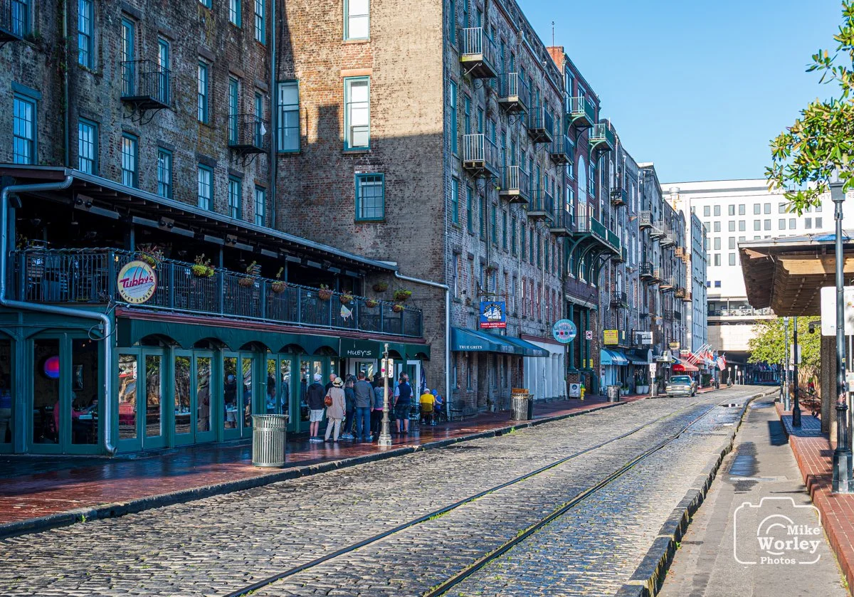 Savannah's historic River Street