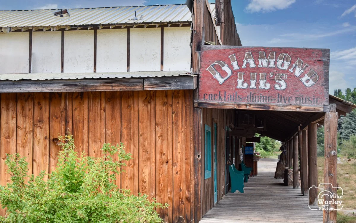 Diamond Lil's restaurant in Idaho City, Idaho