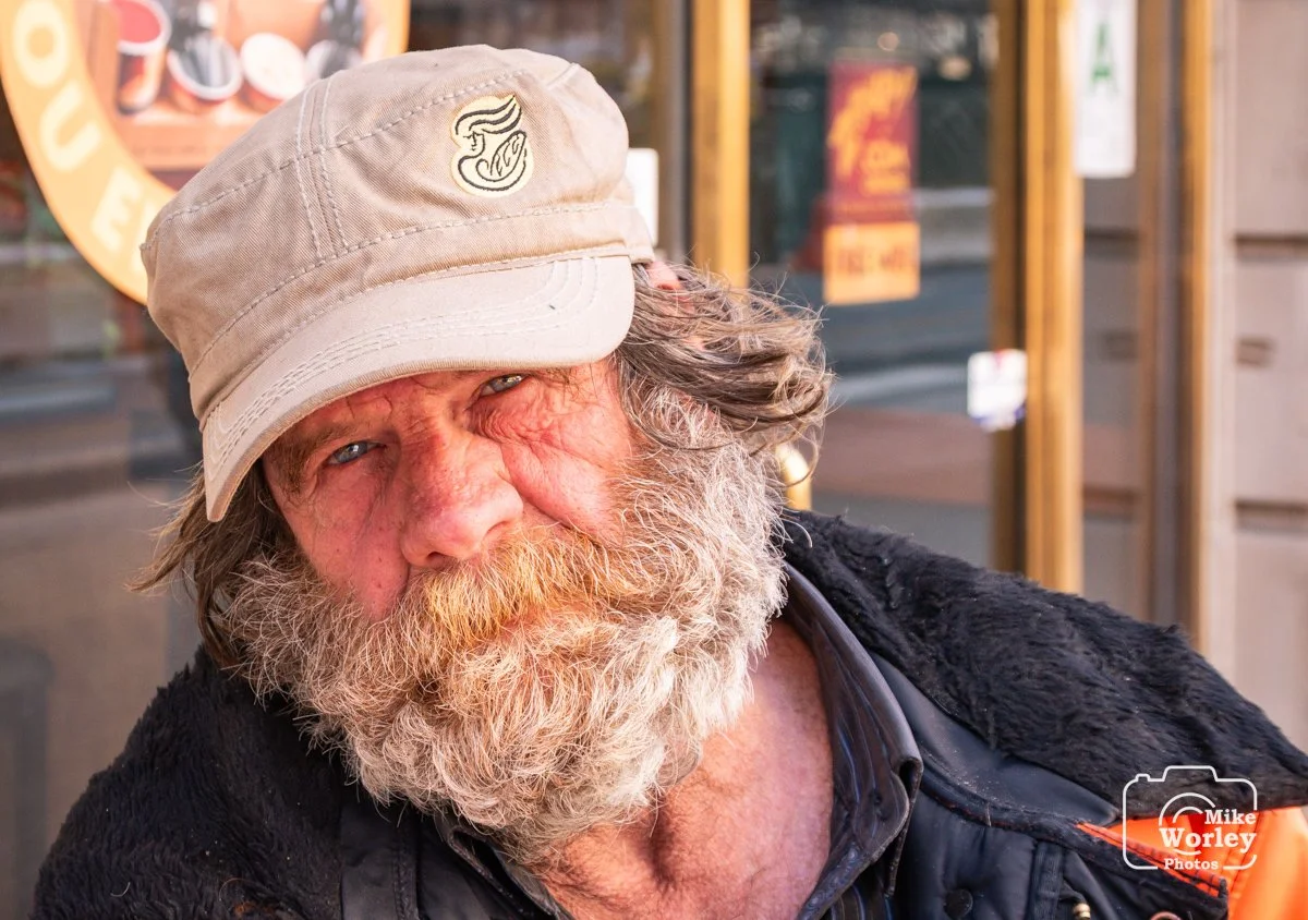 "John", as self-described 'street person'