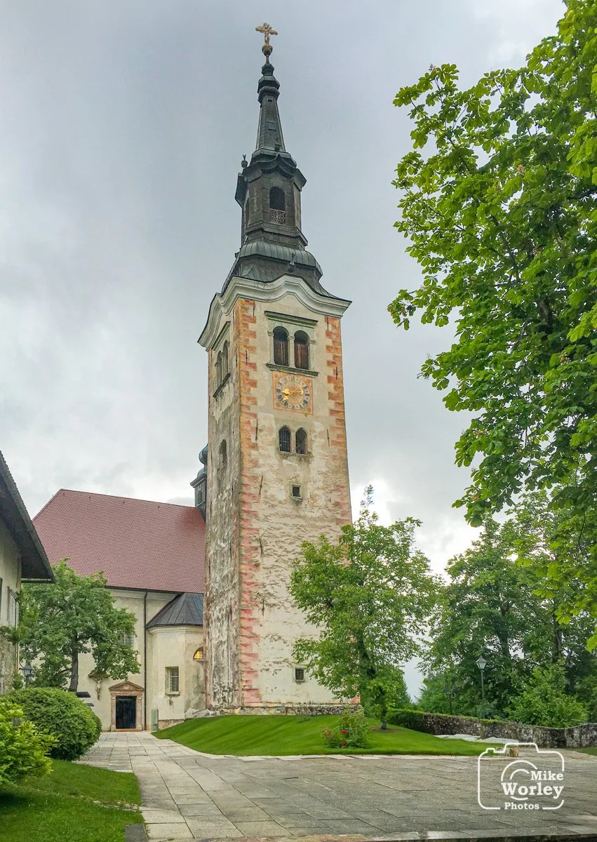 The church on Bled Island dates from the 1400s and is an international wedding destination.
