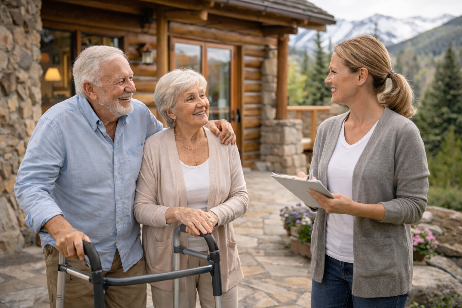 Caring for Aging Parents in Aspen’s Second Homes