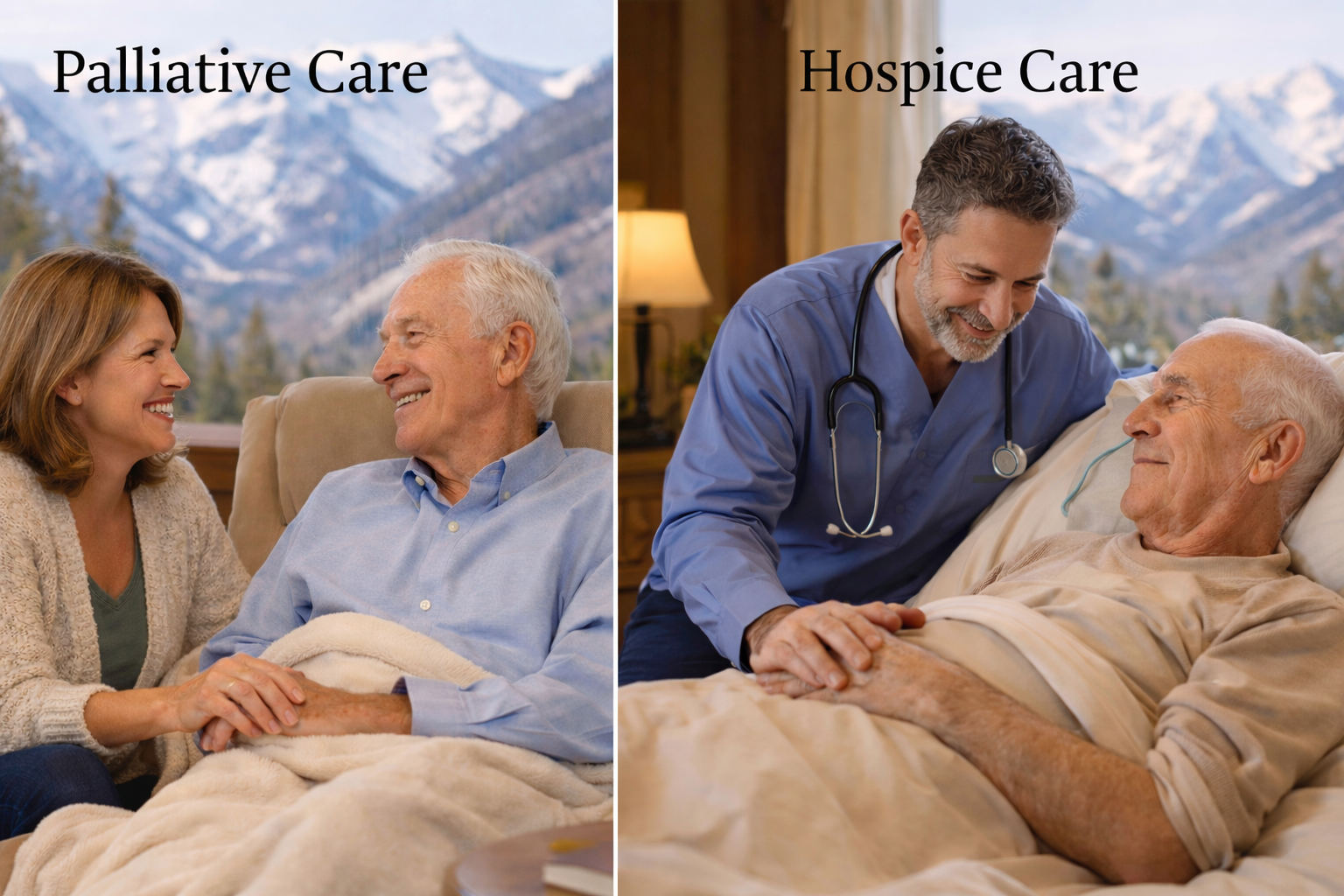 Palliative Care vs Hospice: What Aspen Families Should Know