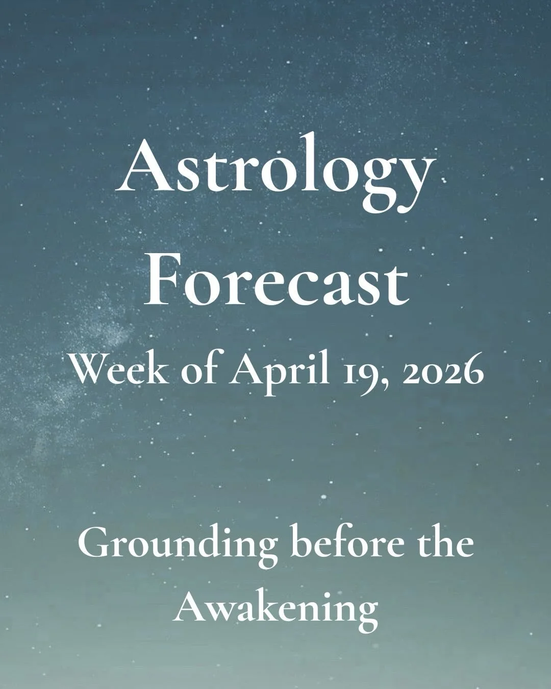 It&rsquo;s a powerful week my friends. 🌷

On April 20, We enter beloved Taurus season, where we engage our sensual sides and honor our sacred vessels. 

This energy roots us into what is here and now, nourished by the feminine &amp; supported by the