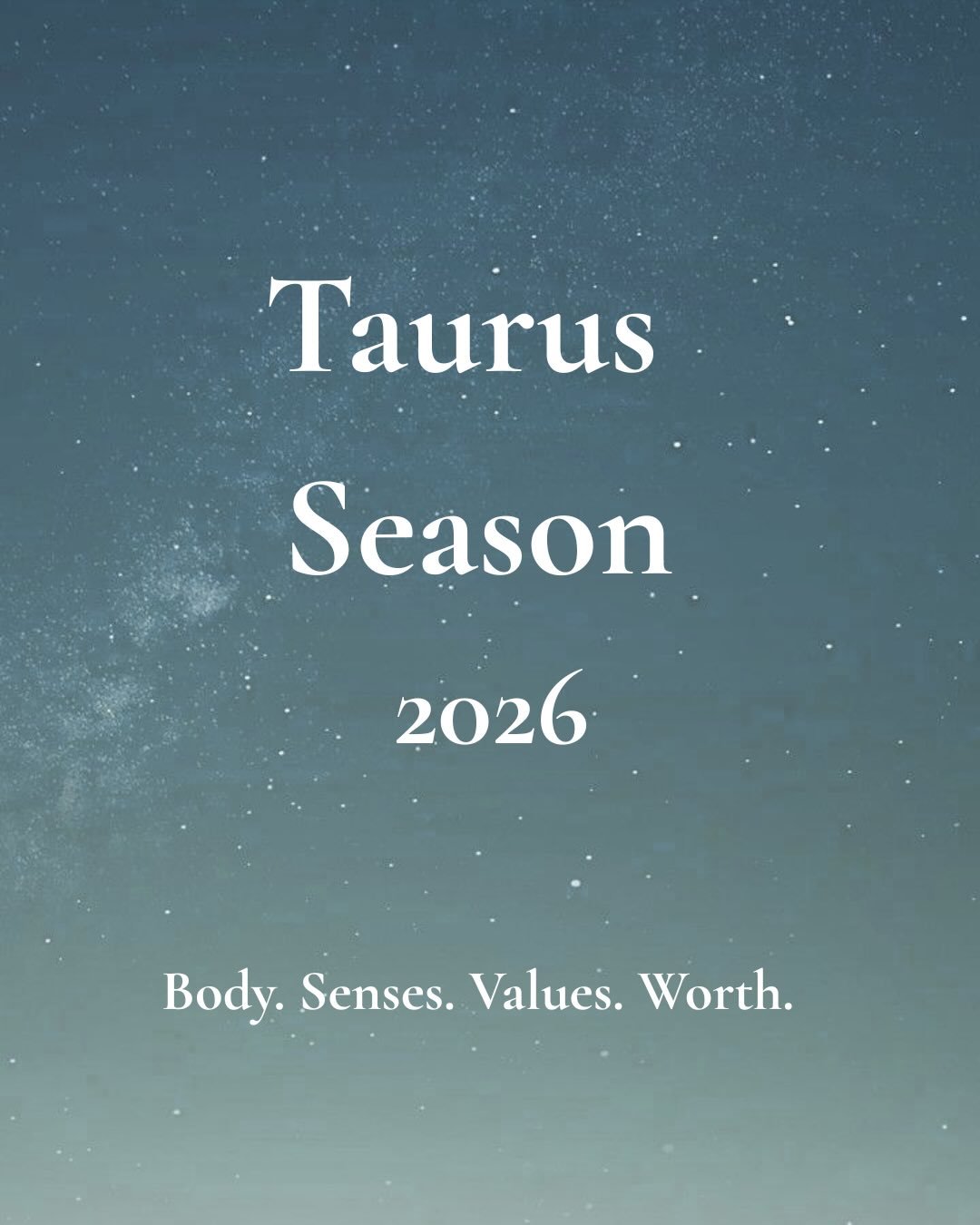 Sweet Taurus Season is upon us. 

Allow the gentle bull to guide us back to our bodies, our senses, our earthly pleasures. 

Taurus season arrives with the spring flowers, and new tree leaves, reminding us to take the time to admire their beauty- a g